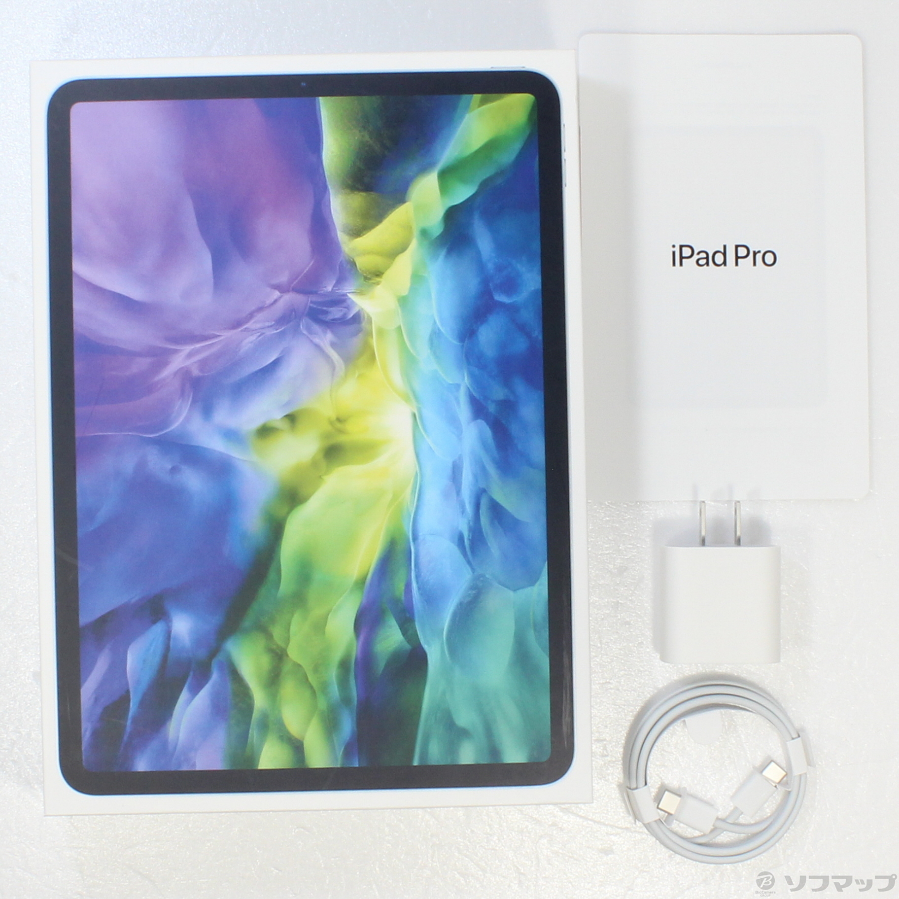 中古】iPad Pro 11インチ 第2世代 256GB シルバー MXDD2J／A Wi-Fi