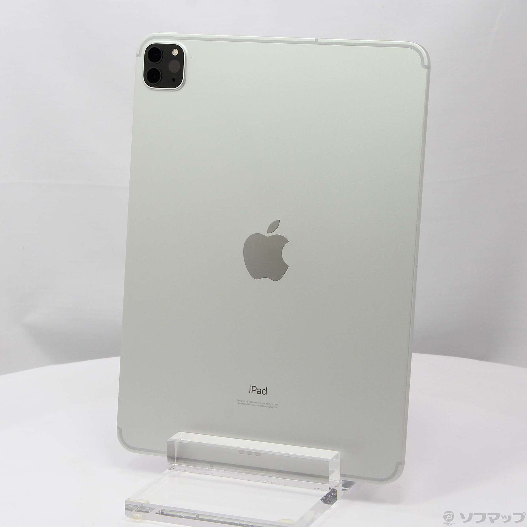 中古】iPad Pro 11インチ 第2世代 128GB シルバー MY2W2J／A docomo