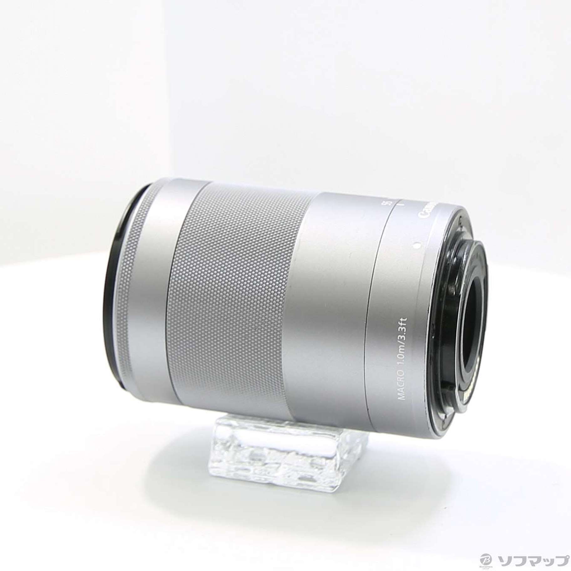 中古】EF-M55-200MM F4.5-6.3 IS STM シルバー [2133049821782