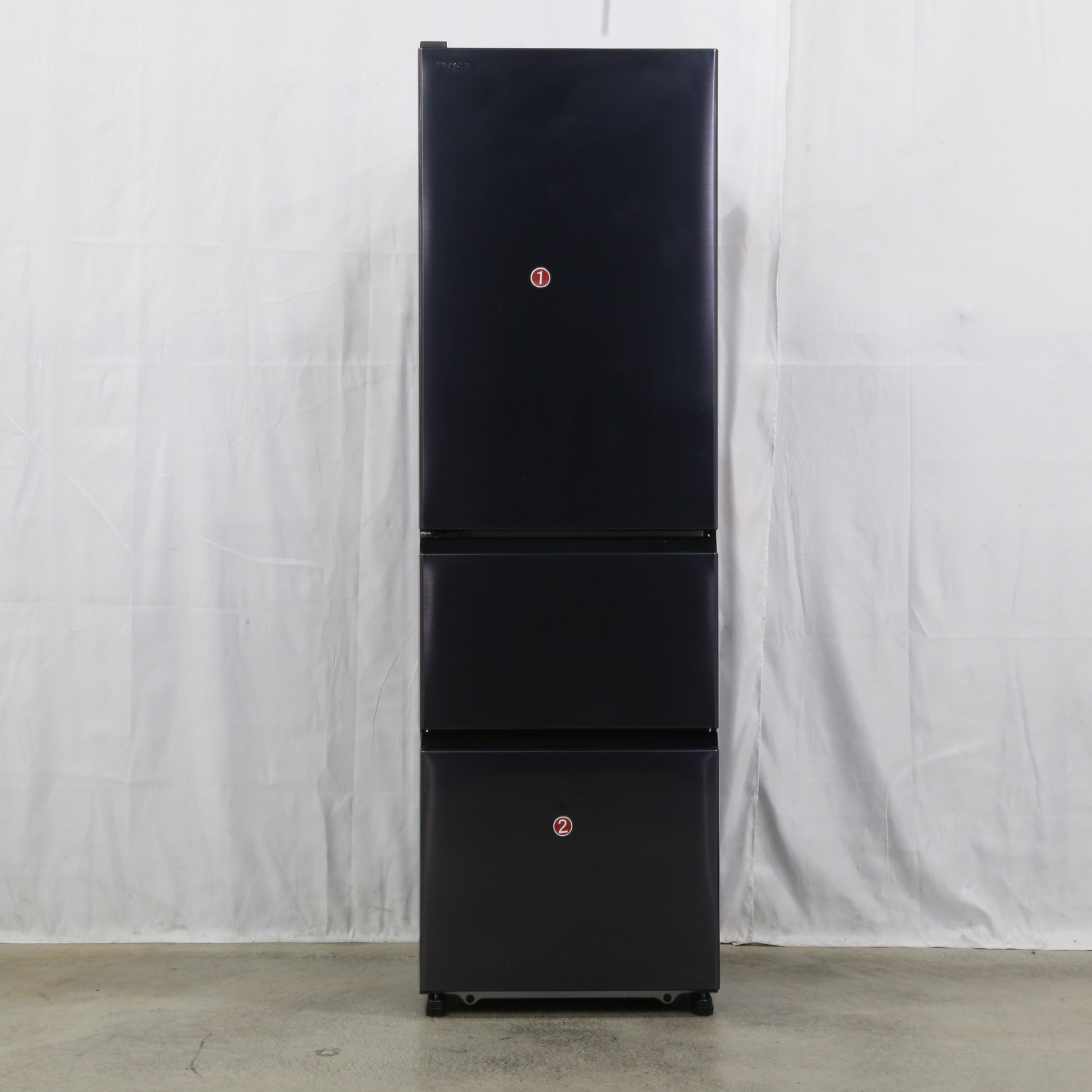 中古】〔展示品〕 冷蔵庫 Vシリーズ ブリリアントブラック R-V32SVL-K 