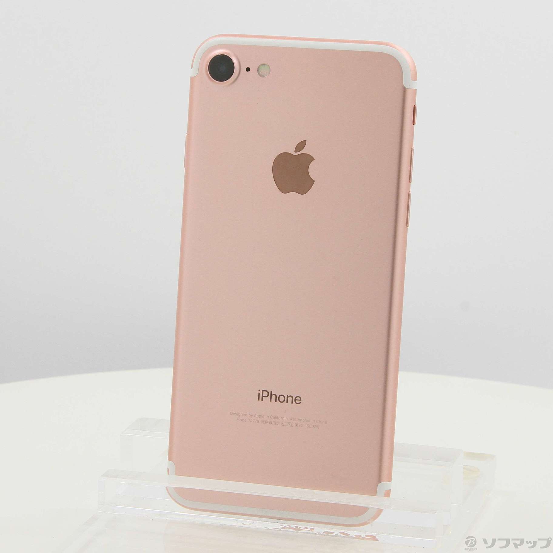 中古】iPhone7 32GB ローズゴールド MNCJ2J／A SIMフリー