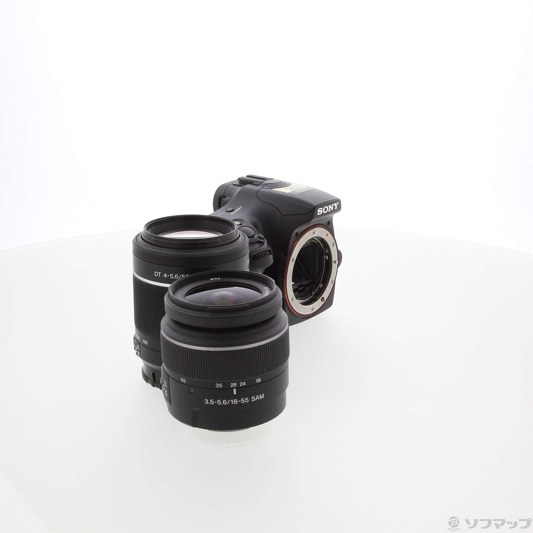 中古】α57(SLT-A57Y) ダブルズームレンズキット(1610万画素／SDXC／MS 