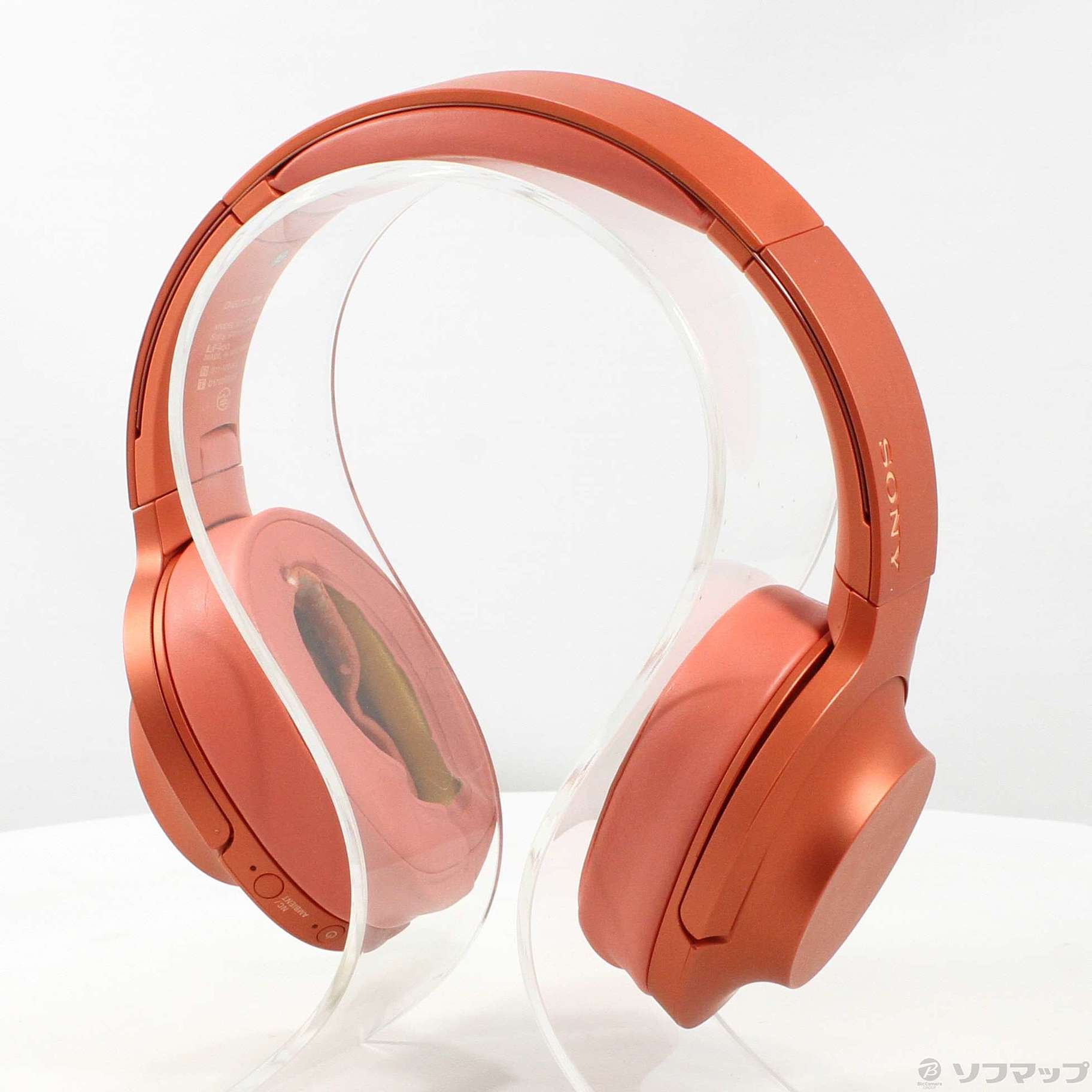 中古】h.ear on 2 Wireless NC WH-H900N (R) トワイライトレッド ...