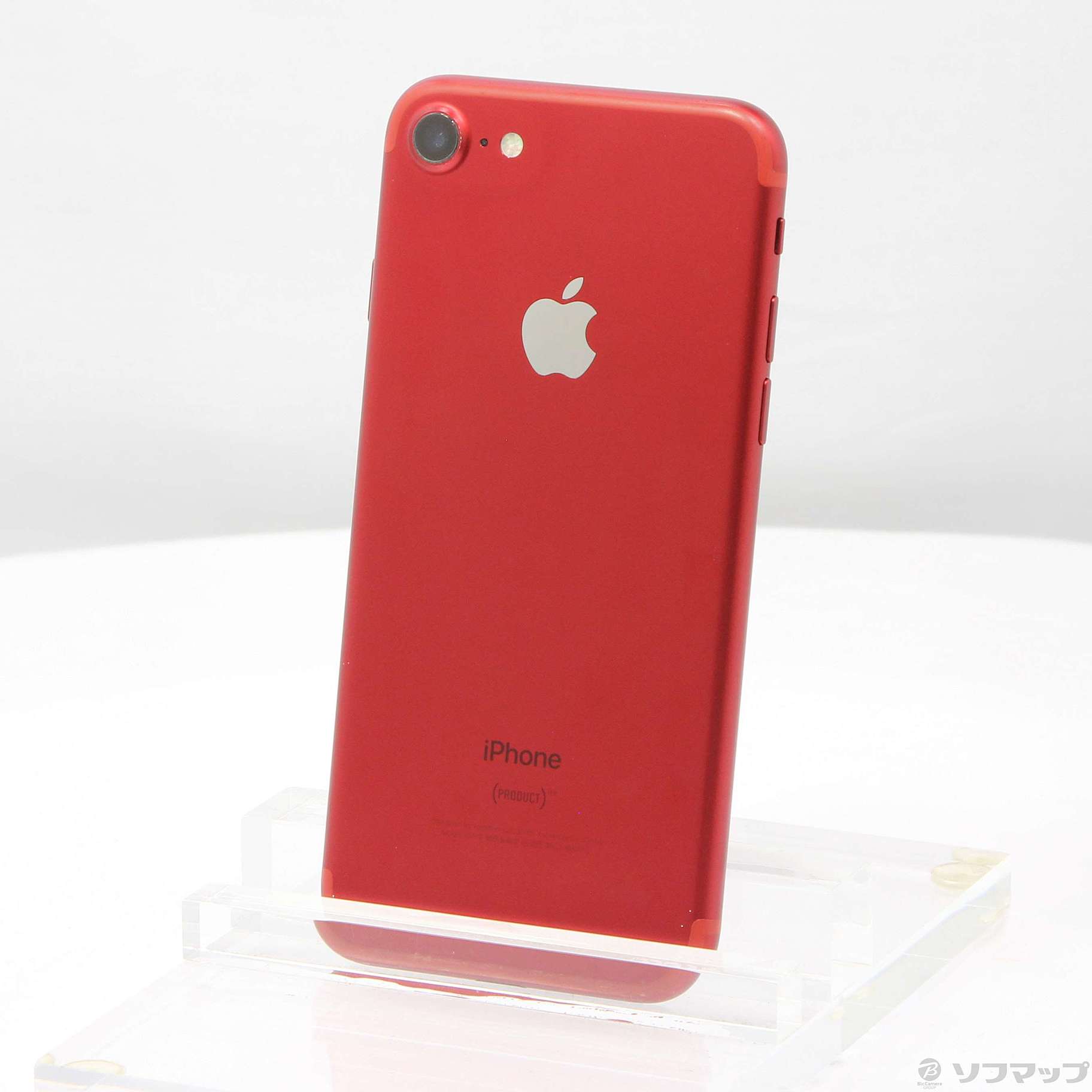 中古】iPhone7 128GB プロダクトレッド MPRX2J／A SIMフリー