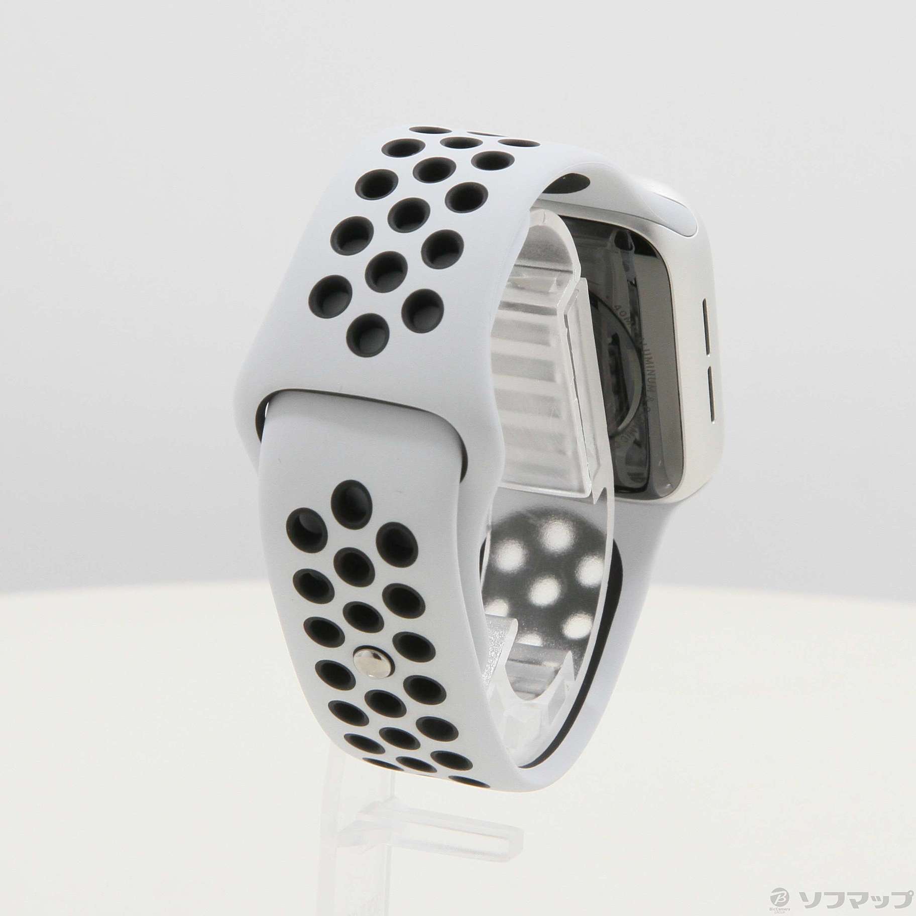 Apple Watch SE 第1世代 Nike GPS + Cellular 40mm シルバーアルミニウムケース  ピュアプラチナム／ブラックNikeスポーツバンド