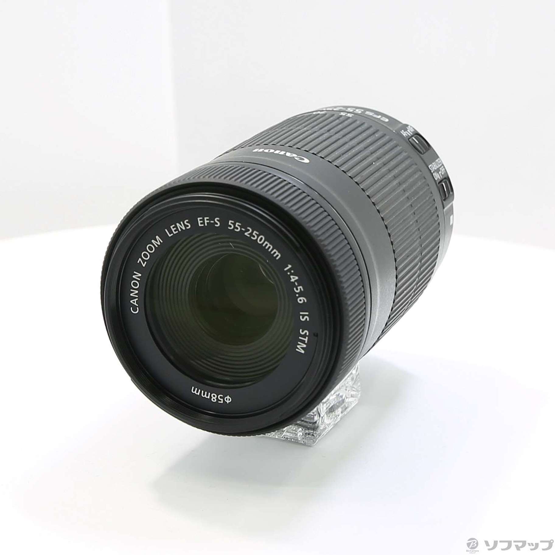 中古品〕 Canon EF-S 55-250mm F4-5.6 IS STM (レンズ)｜の通販は