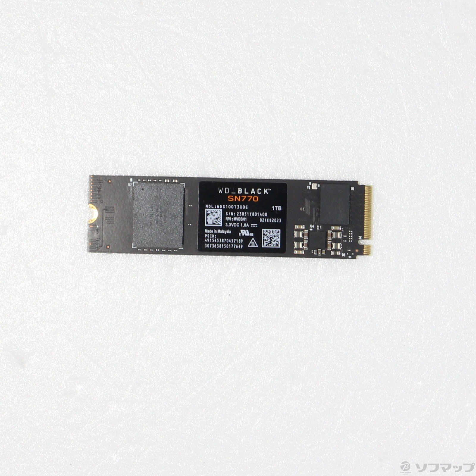 中古】WDS100T3X0E WD BLACK SN770 NVMe SSDシリーズ [2133049847591 
