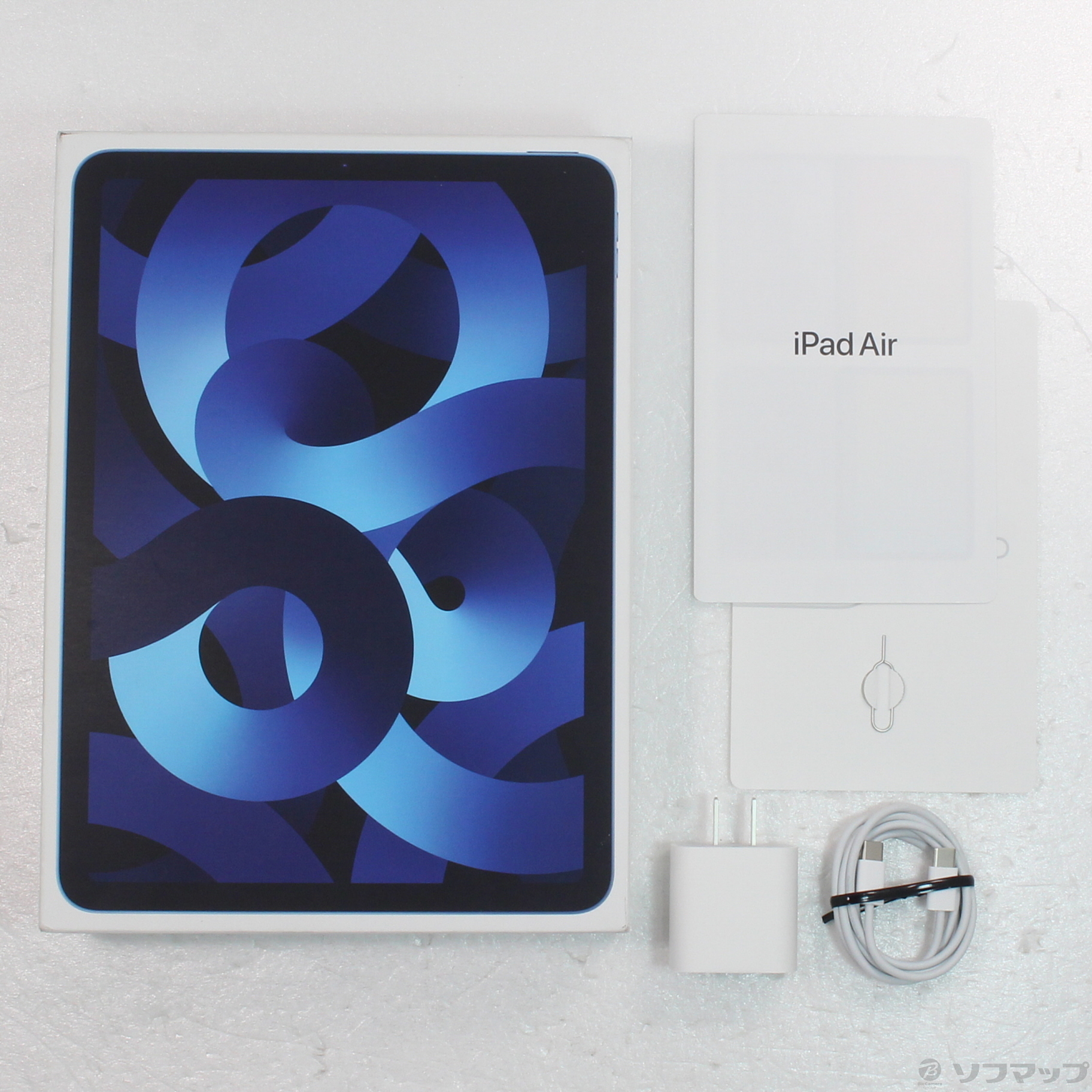 中古】iPad Air 第5世代 256GB ブルー MM733J／A SIMフリー