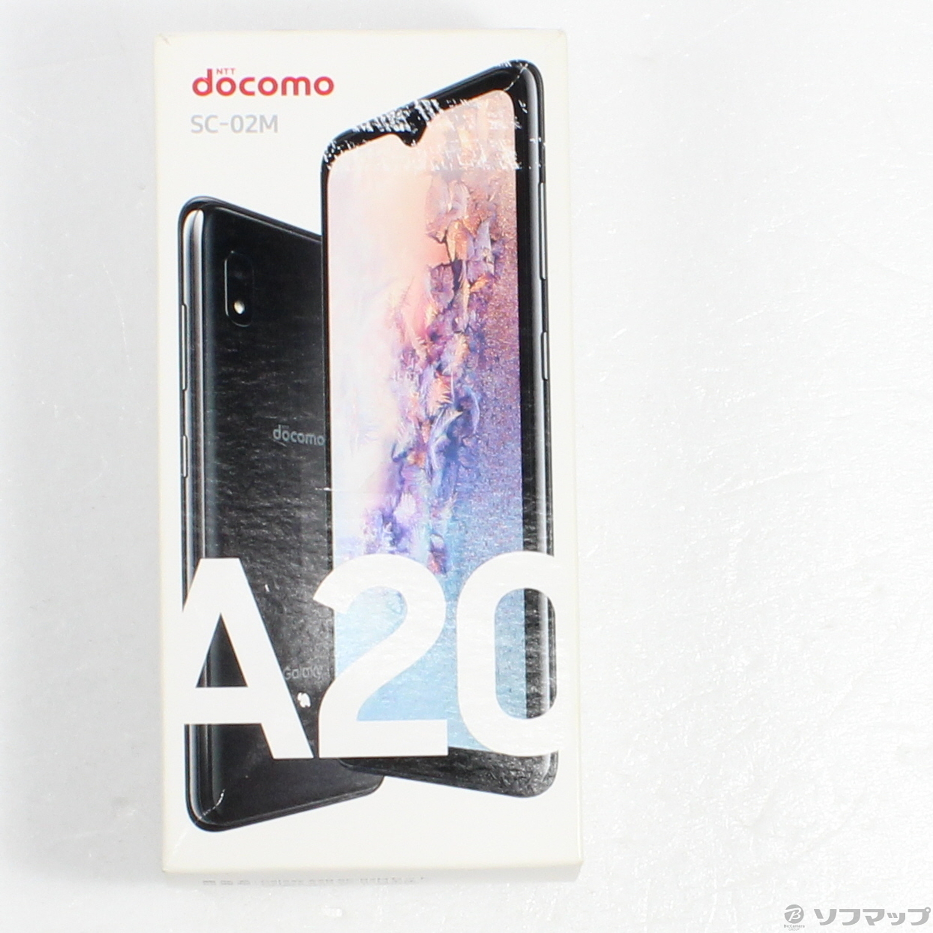 中古】GALAXY A20 32GB ブラック SC-02M docomoロック解除SIMフリー