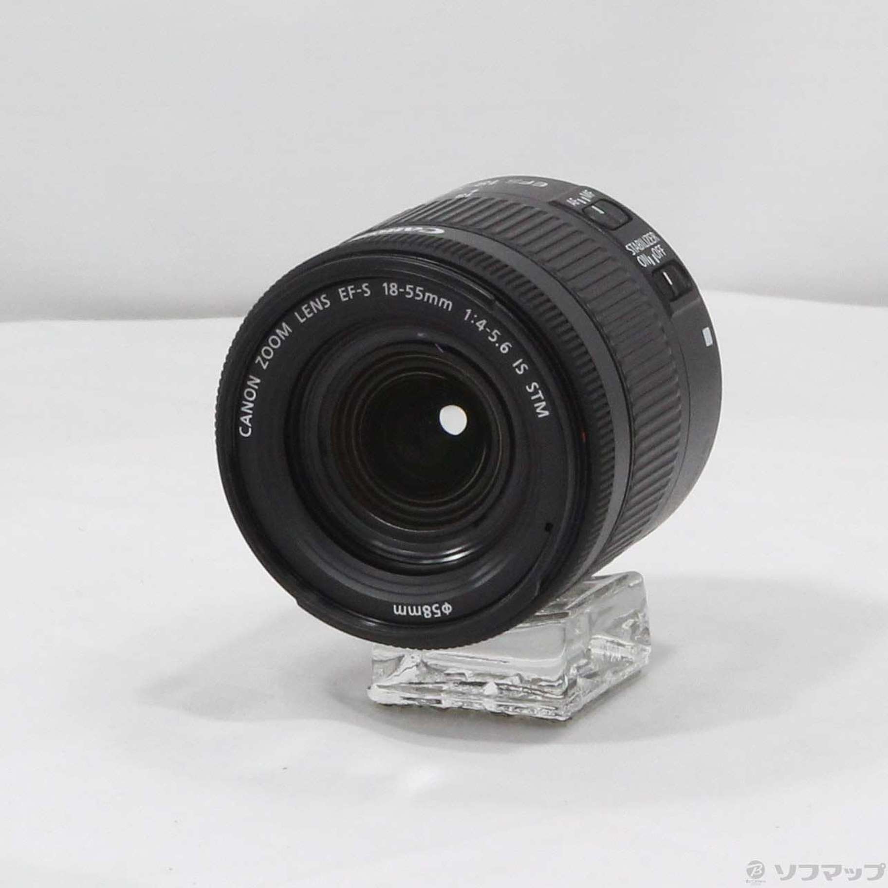 中古】Canon EF-S 18-55mm F4-5.6 IS STM [2133049851482] リコレ！|ビックカメラグループ  ソフマップの中古通販サイト