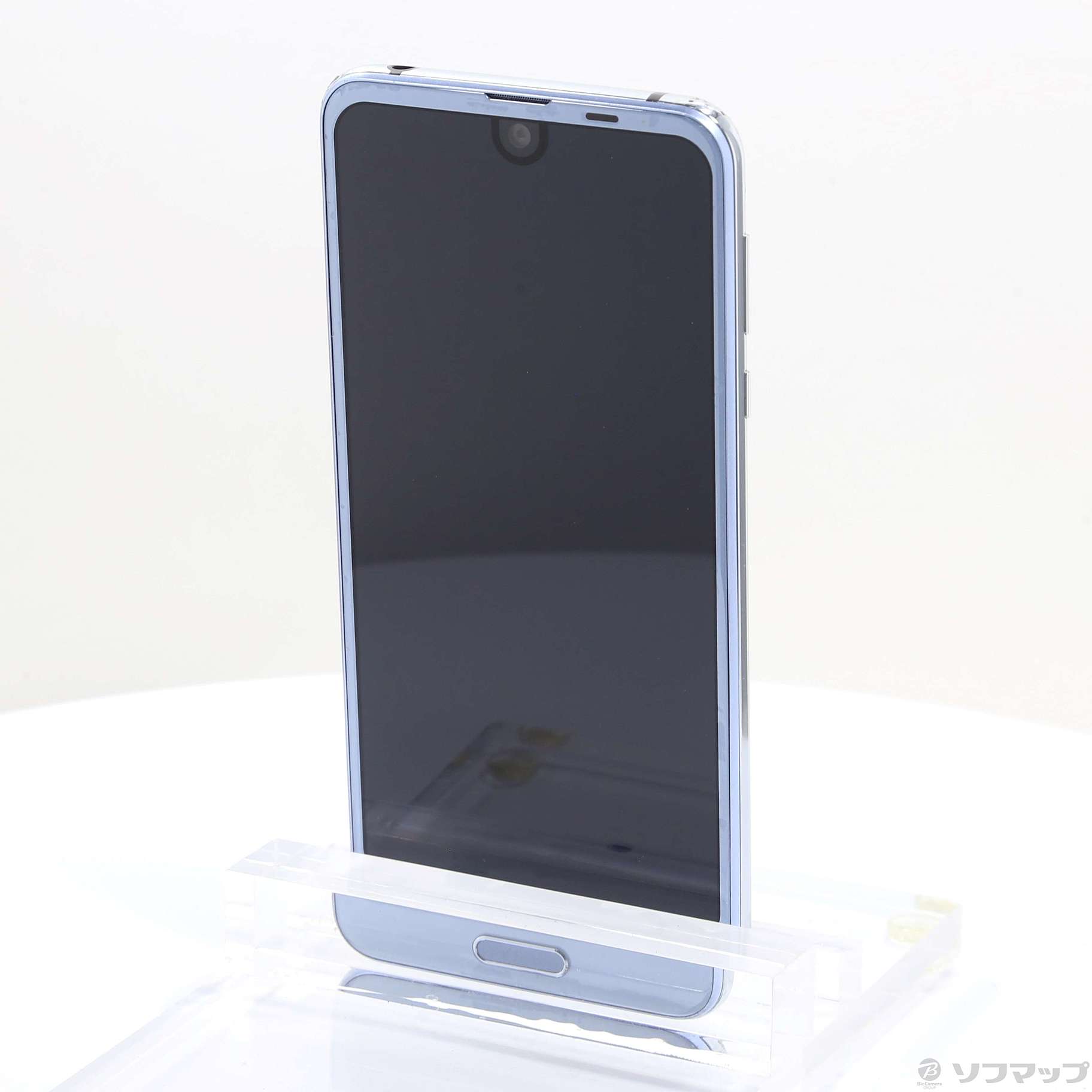 中古】AQUOS R2 64GB ブルーシルバー 706SH SoftBankロック解除