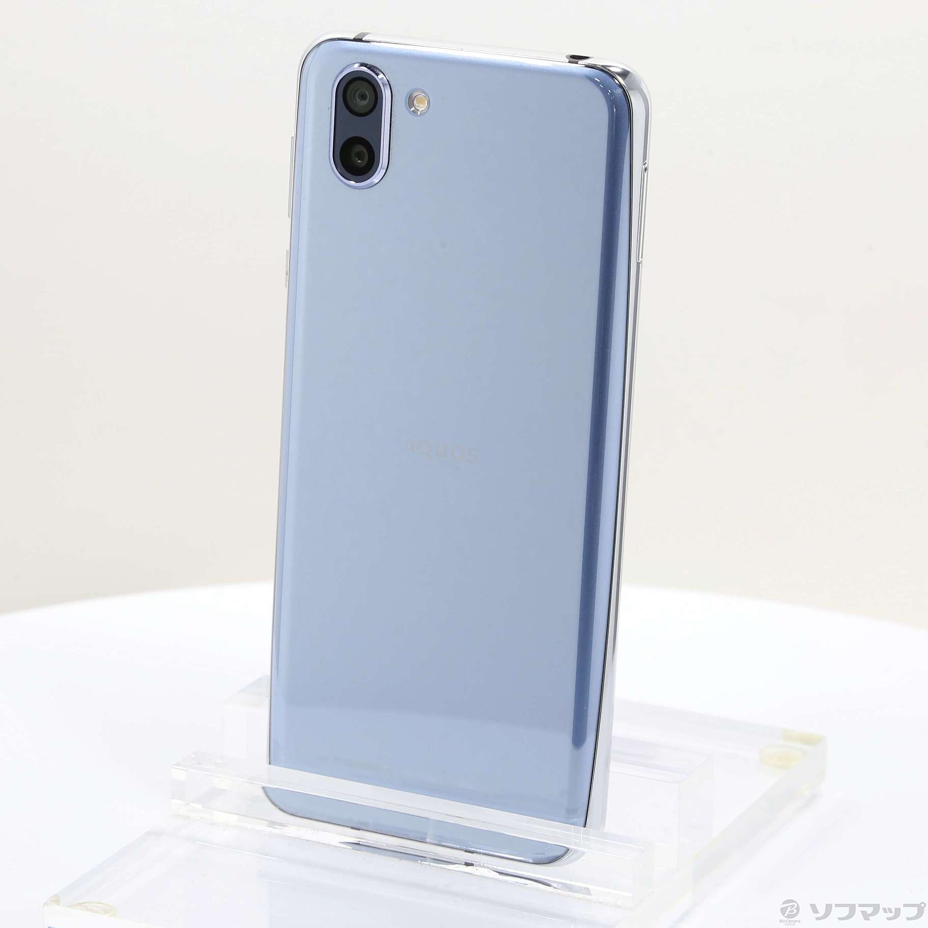 中古品（難あり）〕 AQUOS R2 64GB ブルーシルバー 706SH SoftBank ...