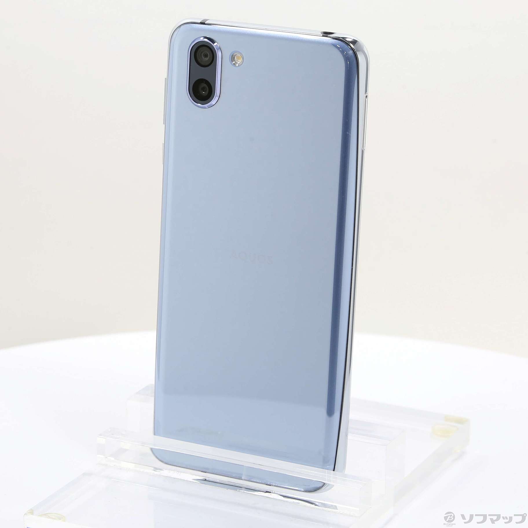 中古】AQUOS R2 64GB ブルーシルバー 706SH SoftBankロック解除SIM