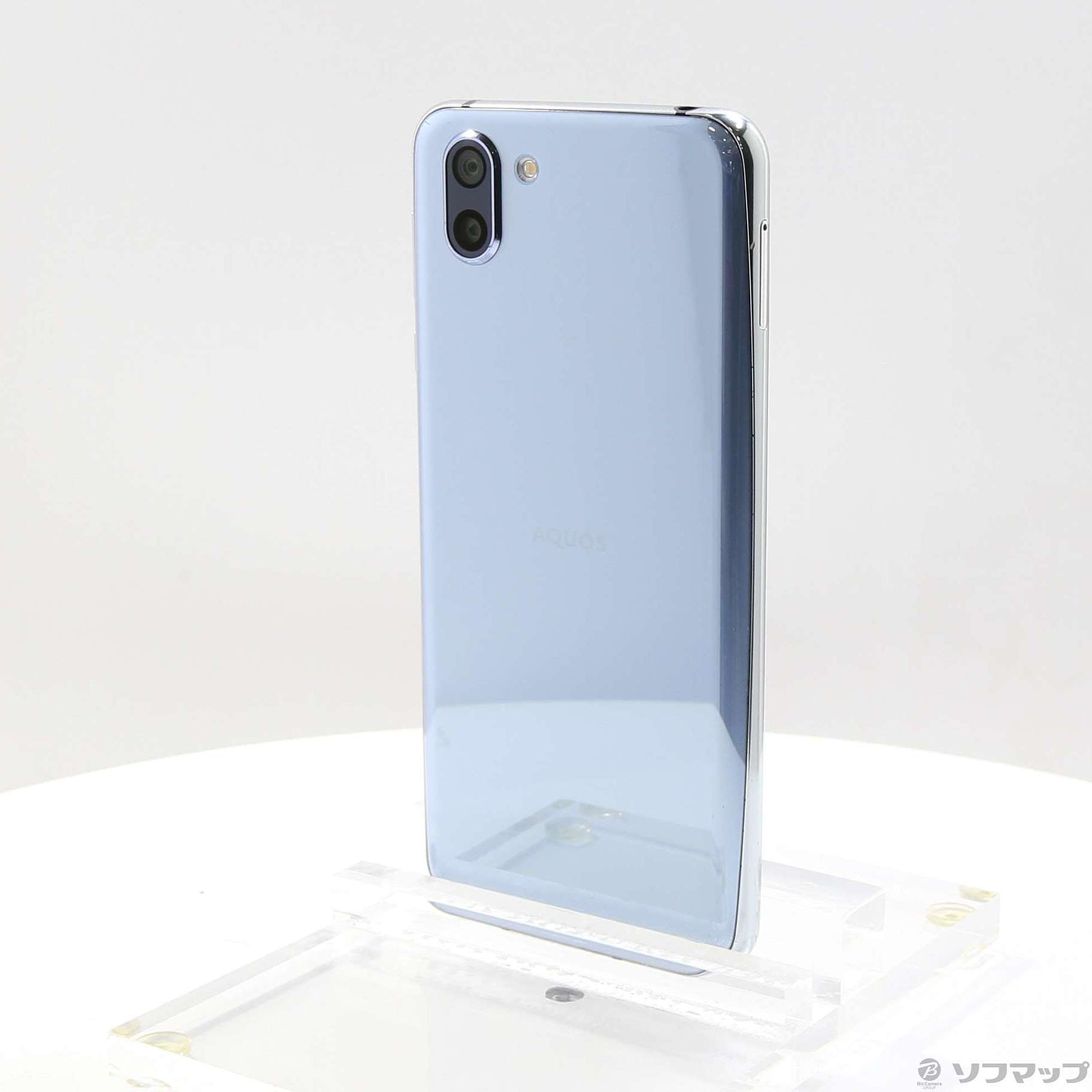 中古】AQUOS R2 64GB ブルーシルバー 706SH SoftBankロック解除SIM