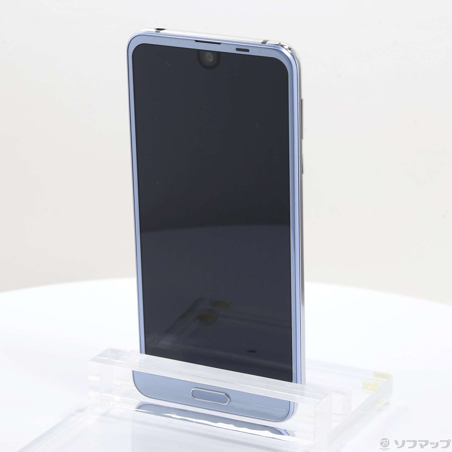 中古】AQUOS R2 64GB ブルーシルバー 706SH SoftBankロック解除SIM