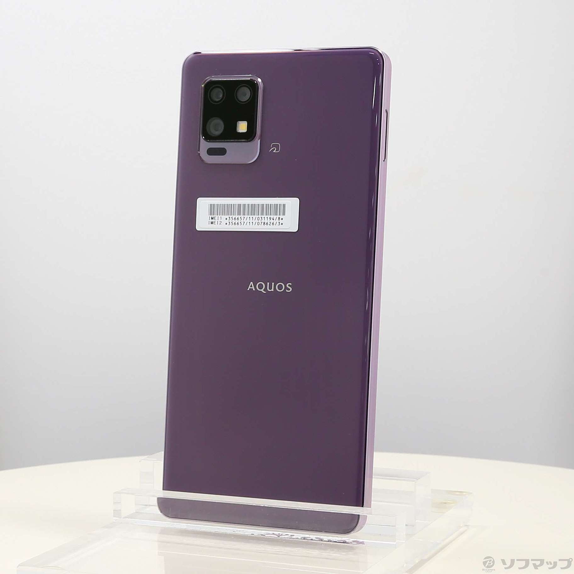 AQUOS zero6 128GB パープル A102SH Softbank SIMフリー