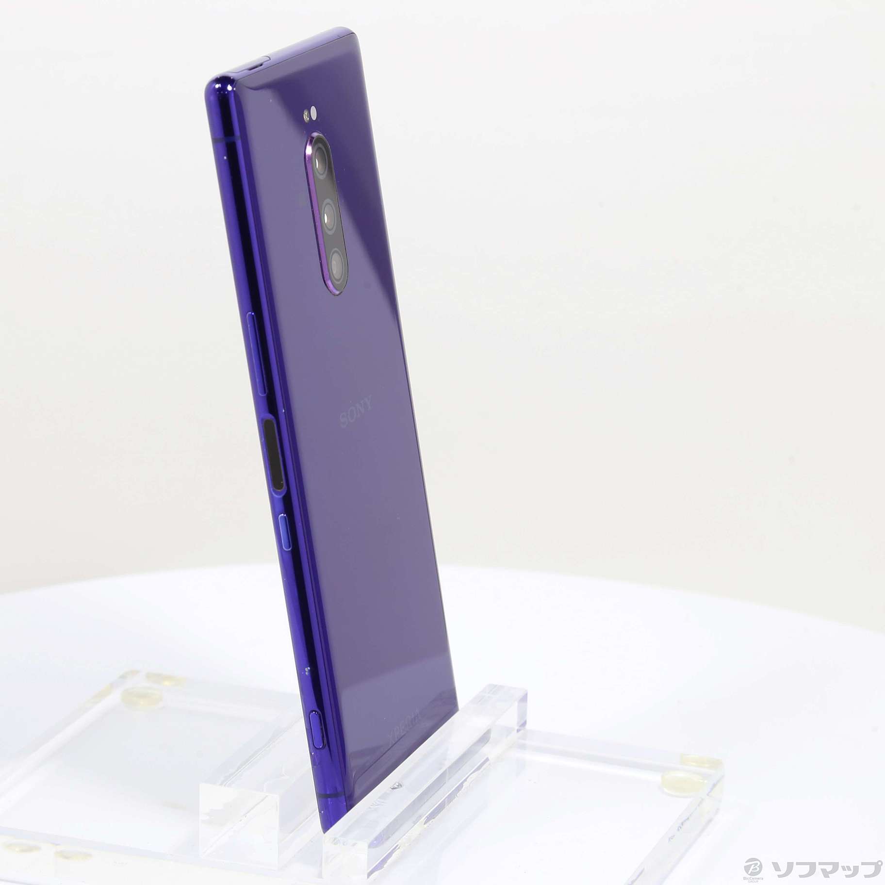 新品 Xperia 1 802SO 64GB Softbank版SIMフリー 紫 - スマートフォン本体