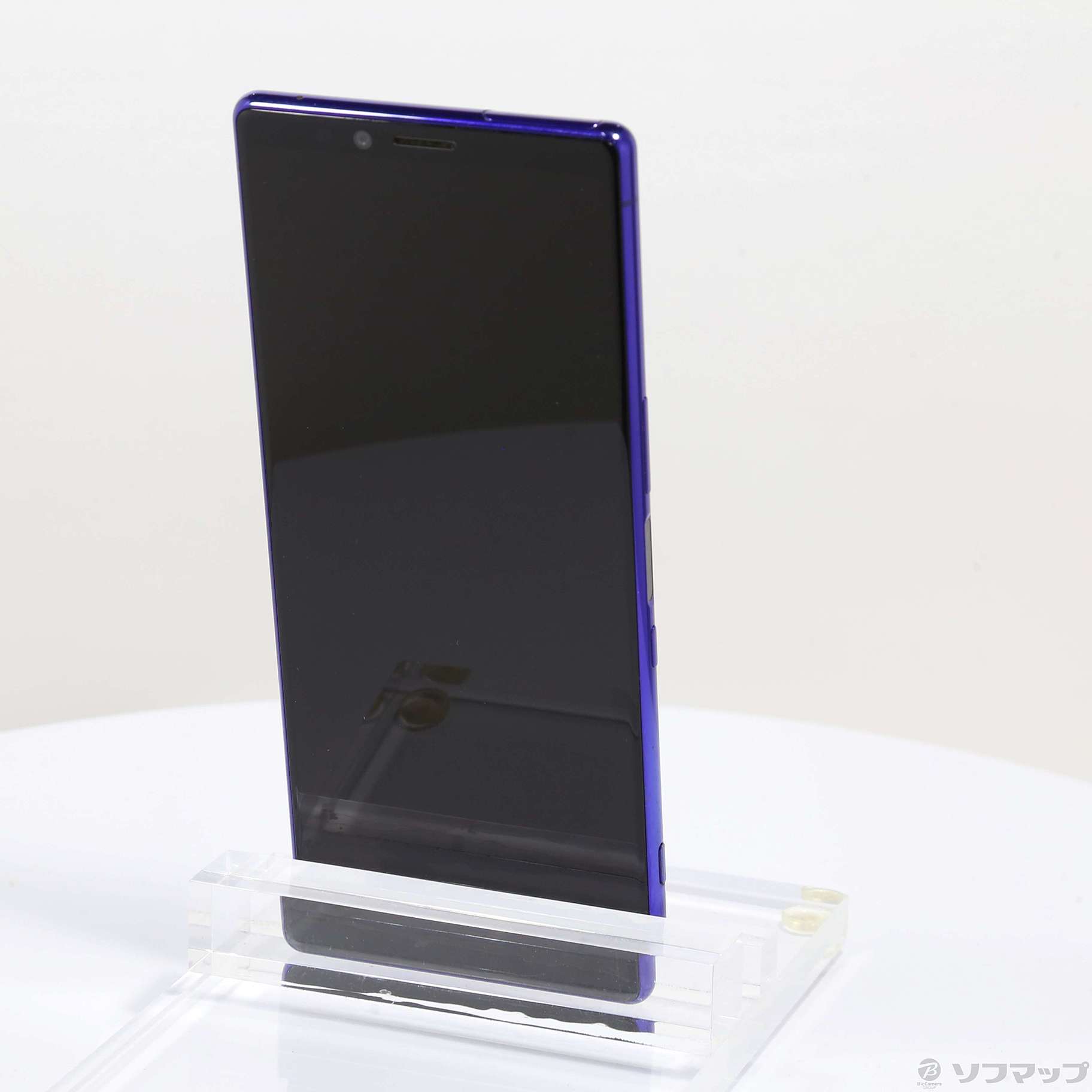 中古】Xperia 1 64GB パープル 802SO SoftBankロック解除SIMフリー