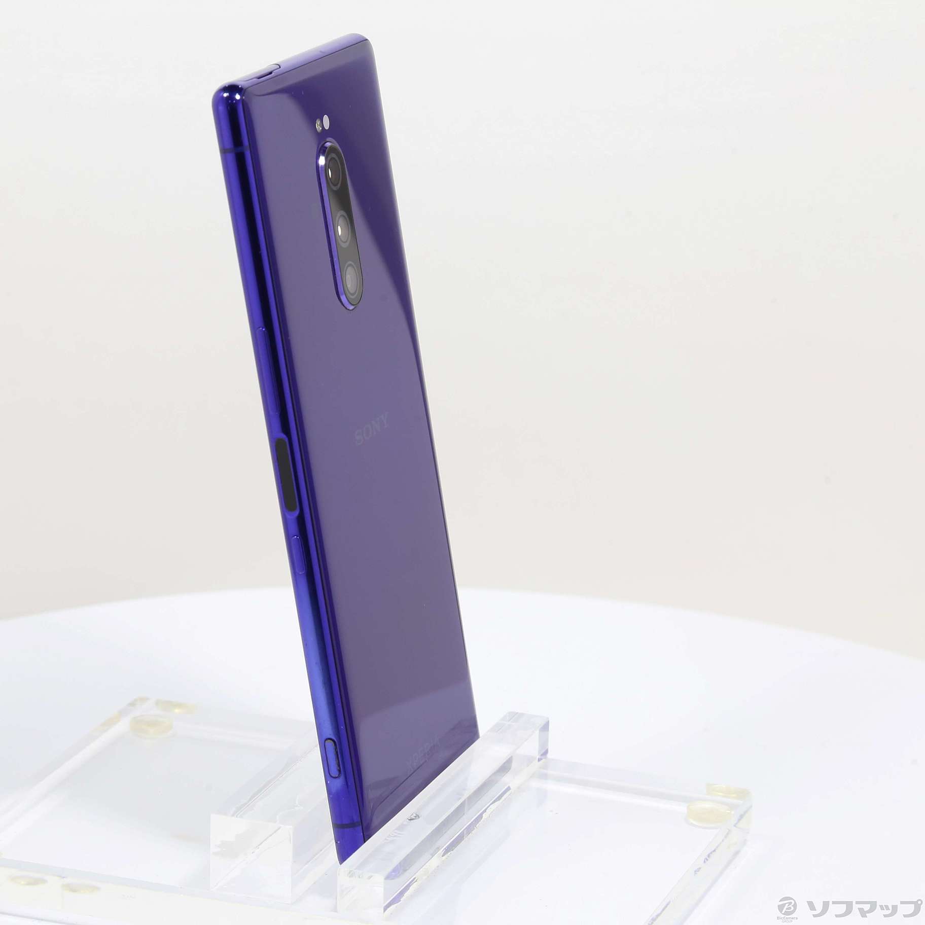 中古】Xperia 1 64GB パープル 802SO SoftBankロック解除SIMフリー