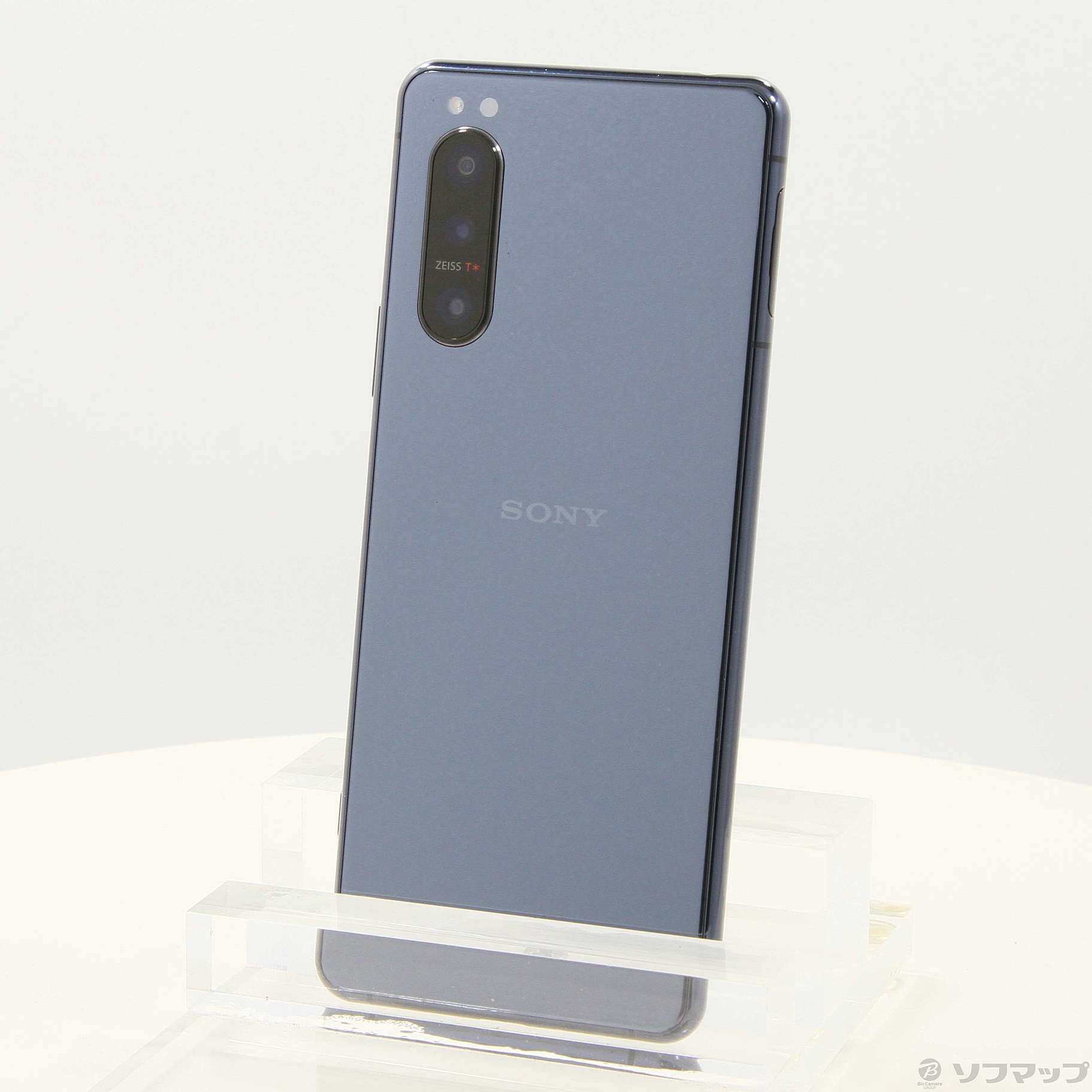 中古】Xperia 5 II 128GB ブルー A002SO SoftBankロック解除SIMフリー