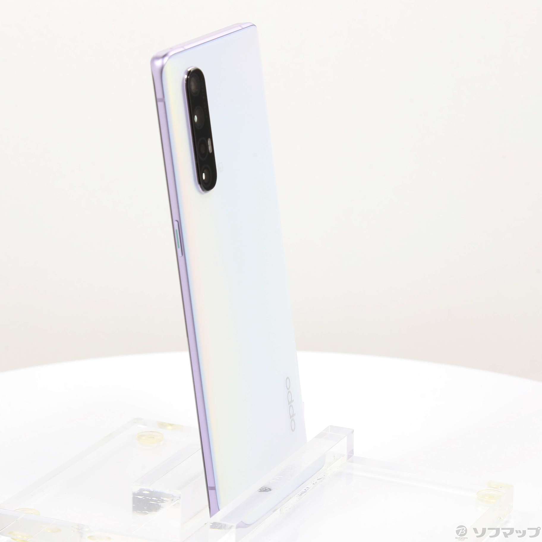 中古品〕 OPPO Reno3 5G 128GB ミスティホワイト A001OP SoftBank