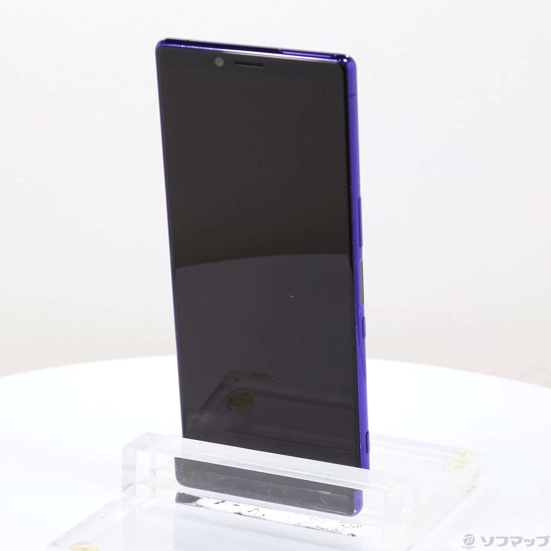 中古】Xperia 1 64GB パープル 802SO SoftBankロック解除SIMフリー