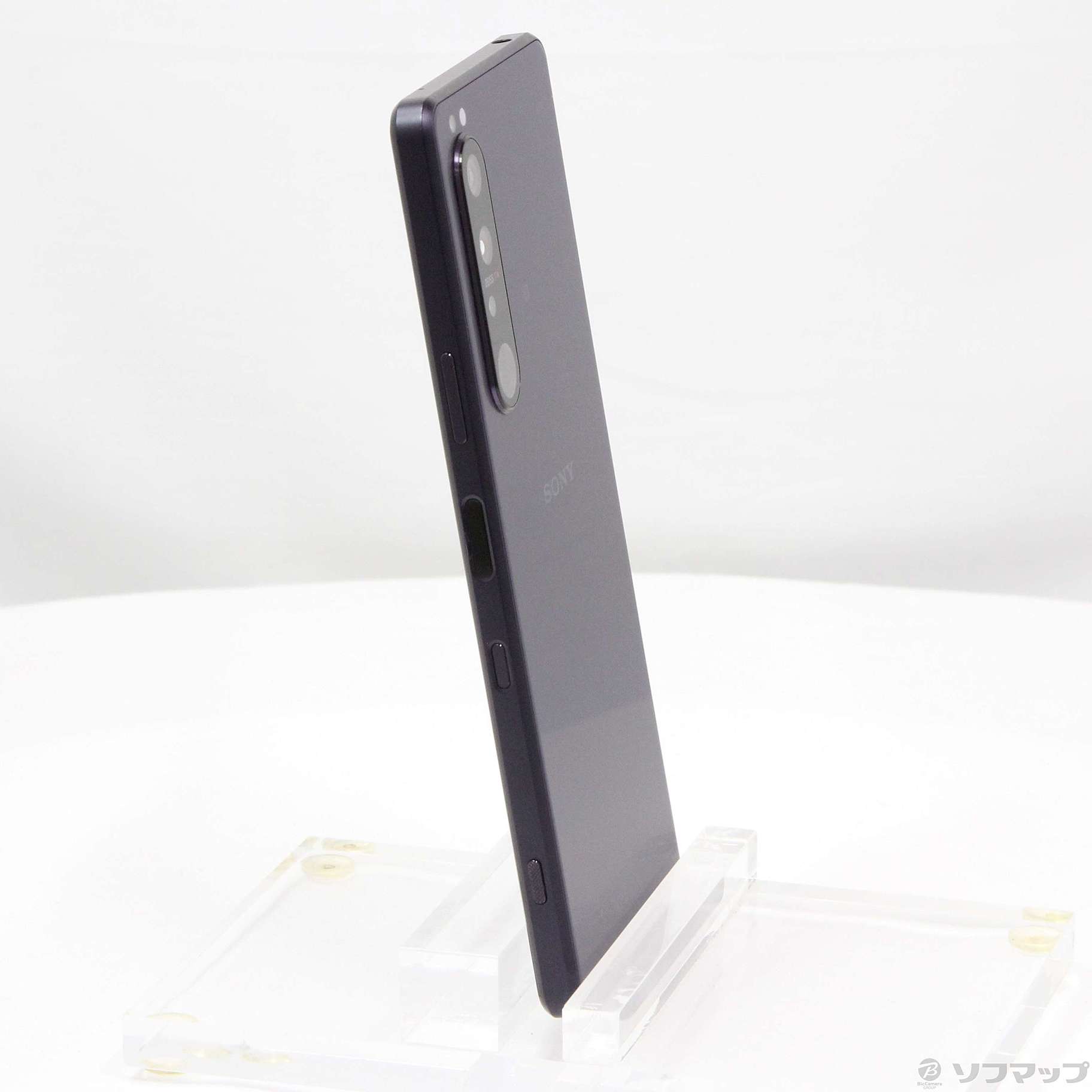 中古】Xperia 1 III 256GB フロストパープル A101SO SoftBank