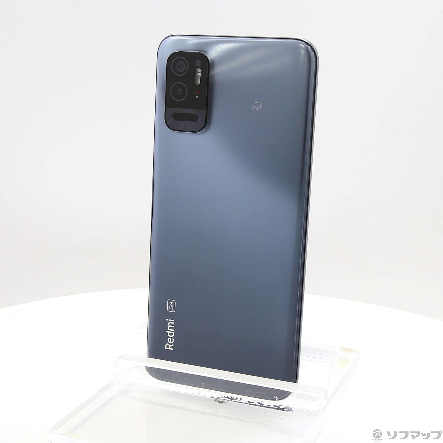 中古】Redmi Note 10T 64GB アジュールブラック A101XM SoftBank