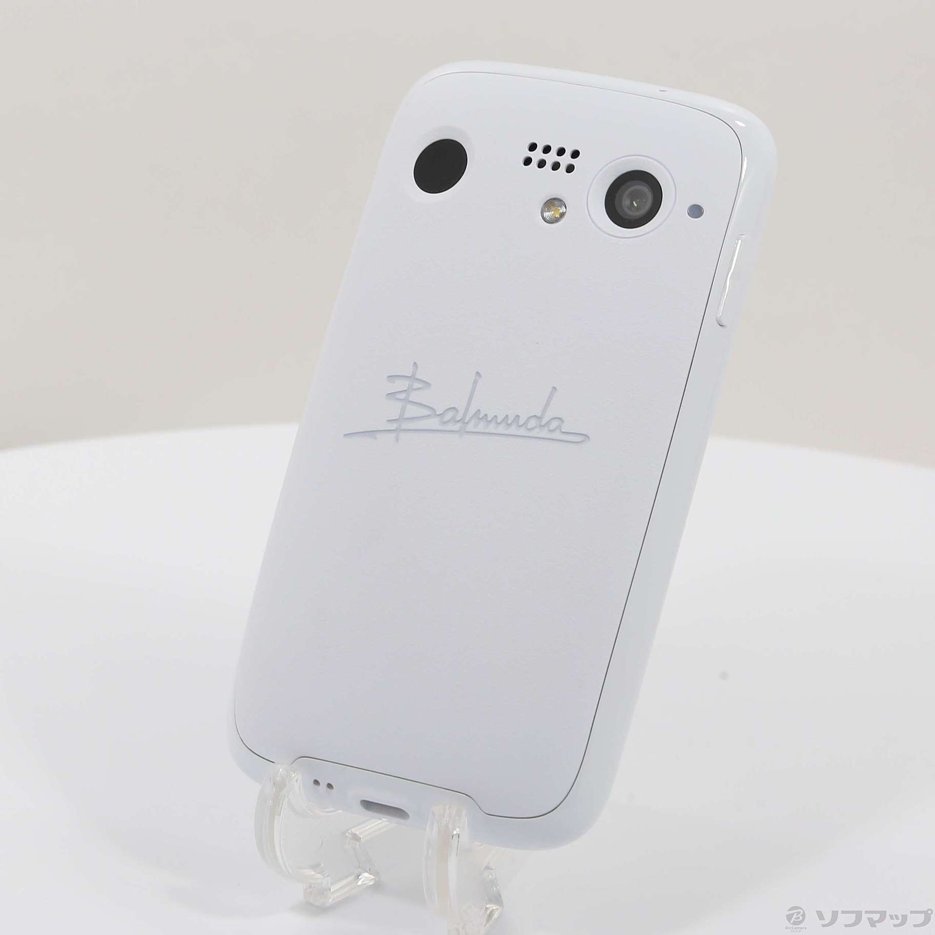中古】BALMUDA Phone 128GB ホワイト BMSAA2 SoftBank