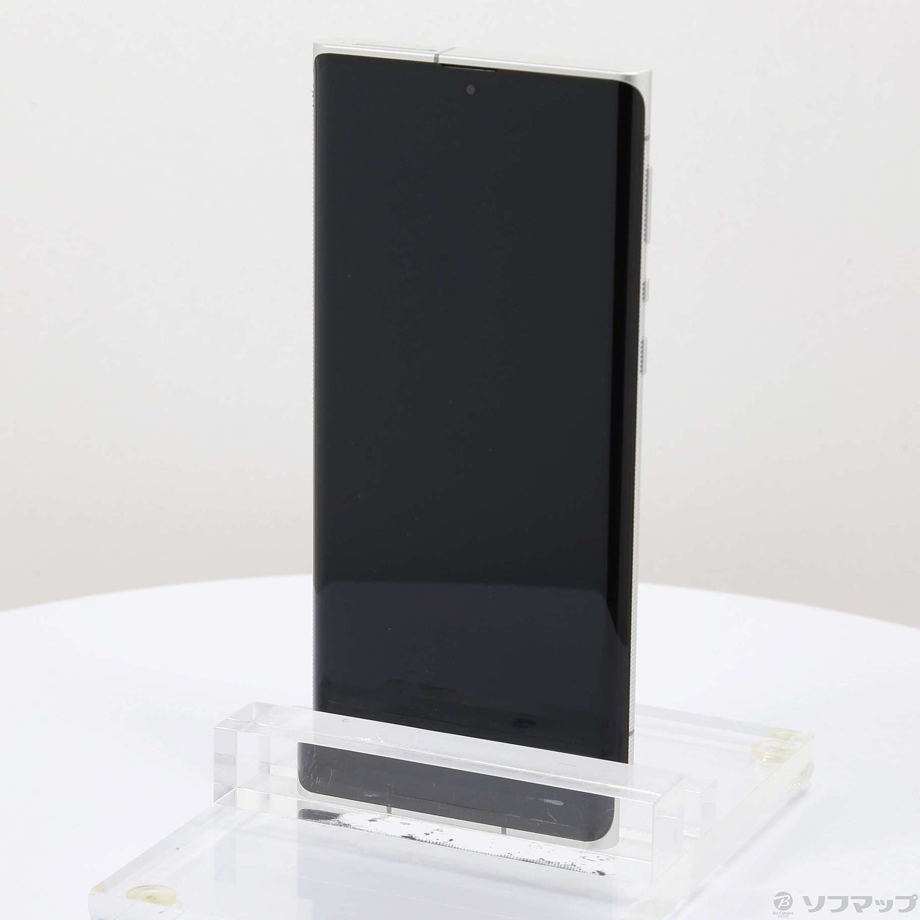 〔中古品（難あり）〕 Leitz Phone 1 256GB ライカシルバー LP-01 SoftBankロック解除SIMフリー  ［6.6インチ有機EL／Snapdragon 888 5G］