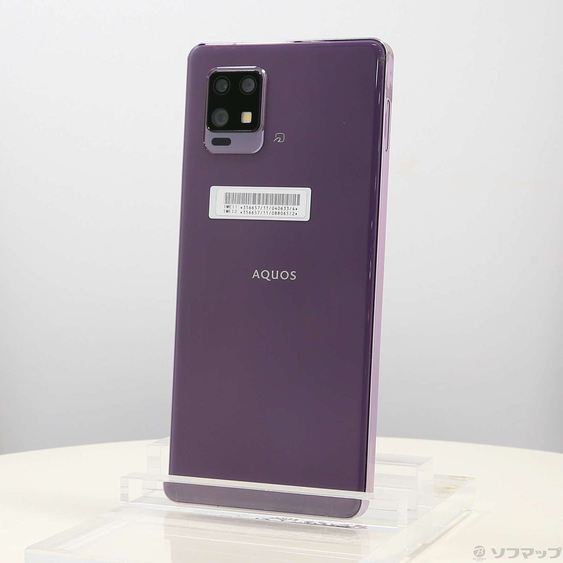 中古】AQUOS zero6 128GB パープル A102SH Softbank SIMフリー [2133049888099] -  リコレ！|ビックカメラグループ ソフマップの中古通販サイト