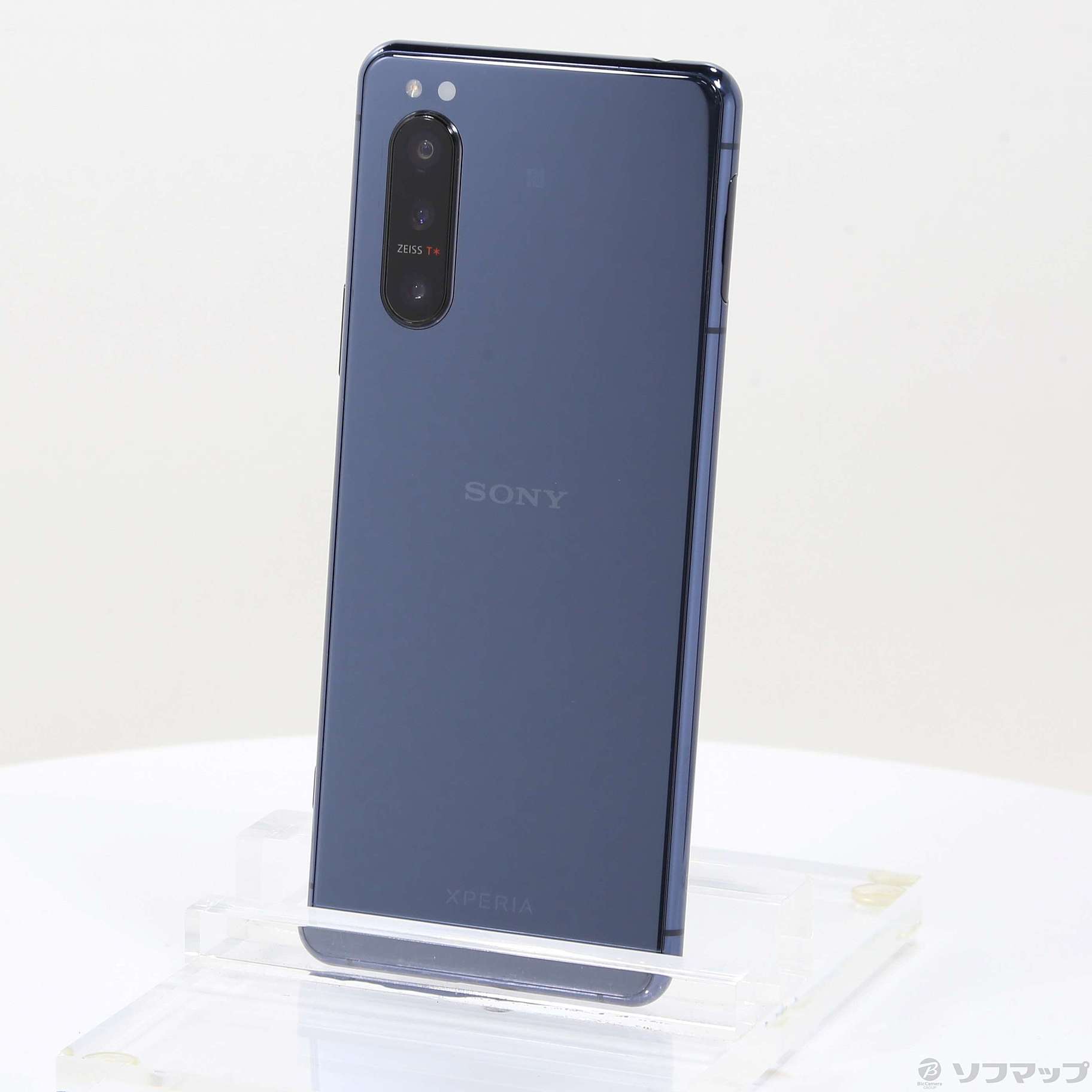 中古】Xperia 5 II 128GB ブルー A002SO SoftBankロック解除SIMフリー