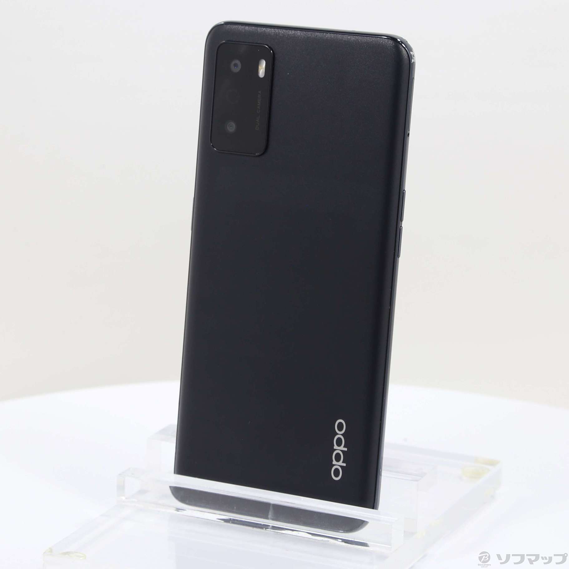 OPPO OPPO A55s 5G A102OP ブラック顔認証カラー