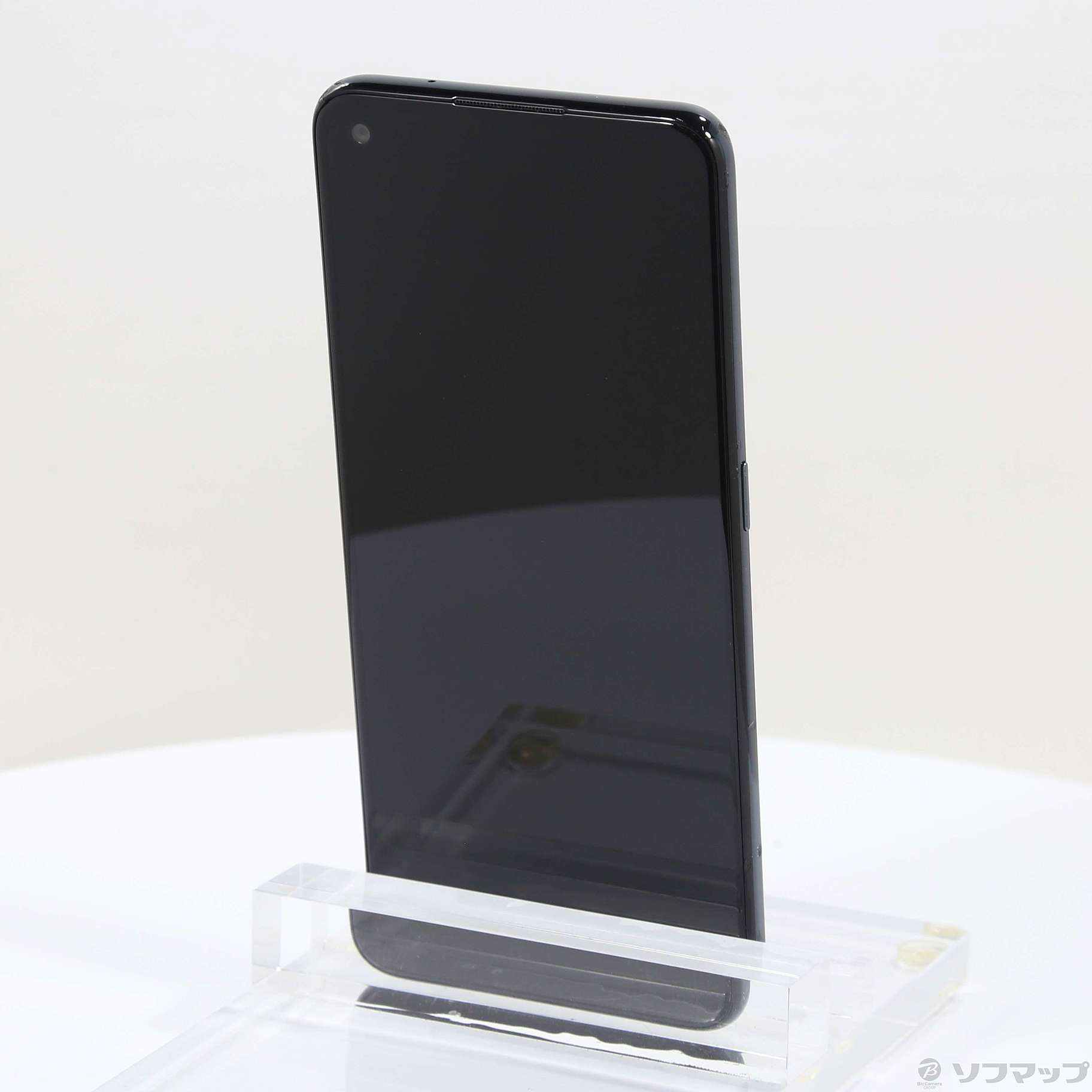 中古】OPPO A55s 5G 64GB ブラック A102OP SoftBank [2133049890542