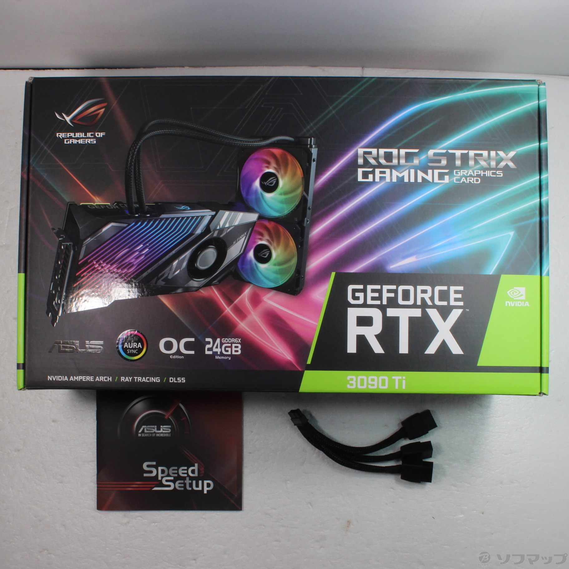 \"動作確認済み\"ROG RTX3090ti 期間限定出品！ ASUS「ROG STRIX」のOC版GeForce RTX 3090が発売、実売25万円以上