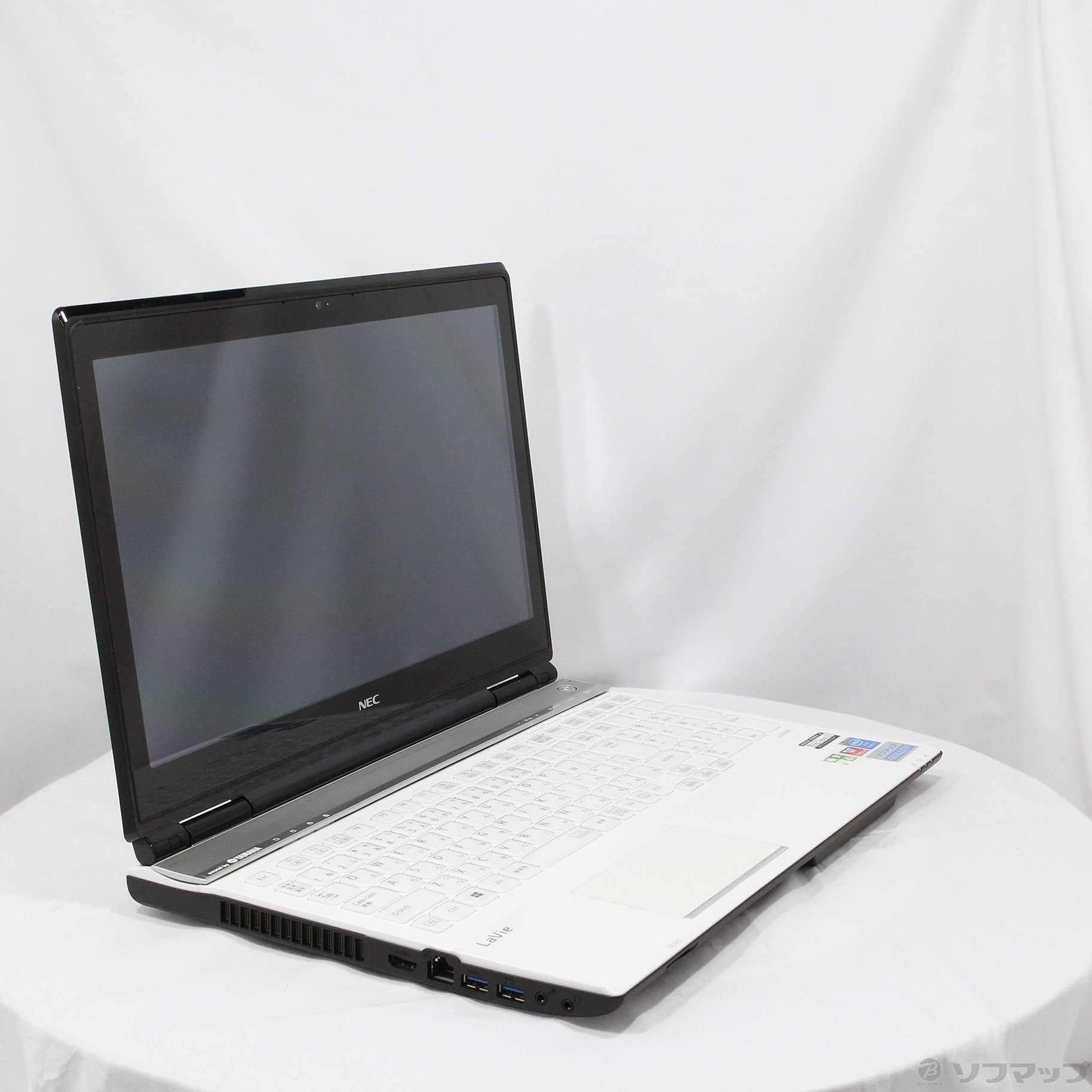 中古】格安安心パソコン LaVie L PC-LL750NSW クリスタルホワイト