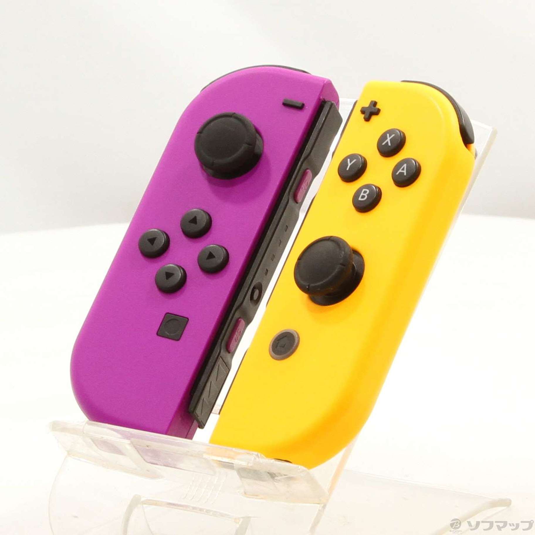 中古】Nintendo Switch Joy-Con (L) ネオンパープル ／ (R) ネオン ...