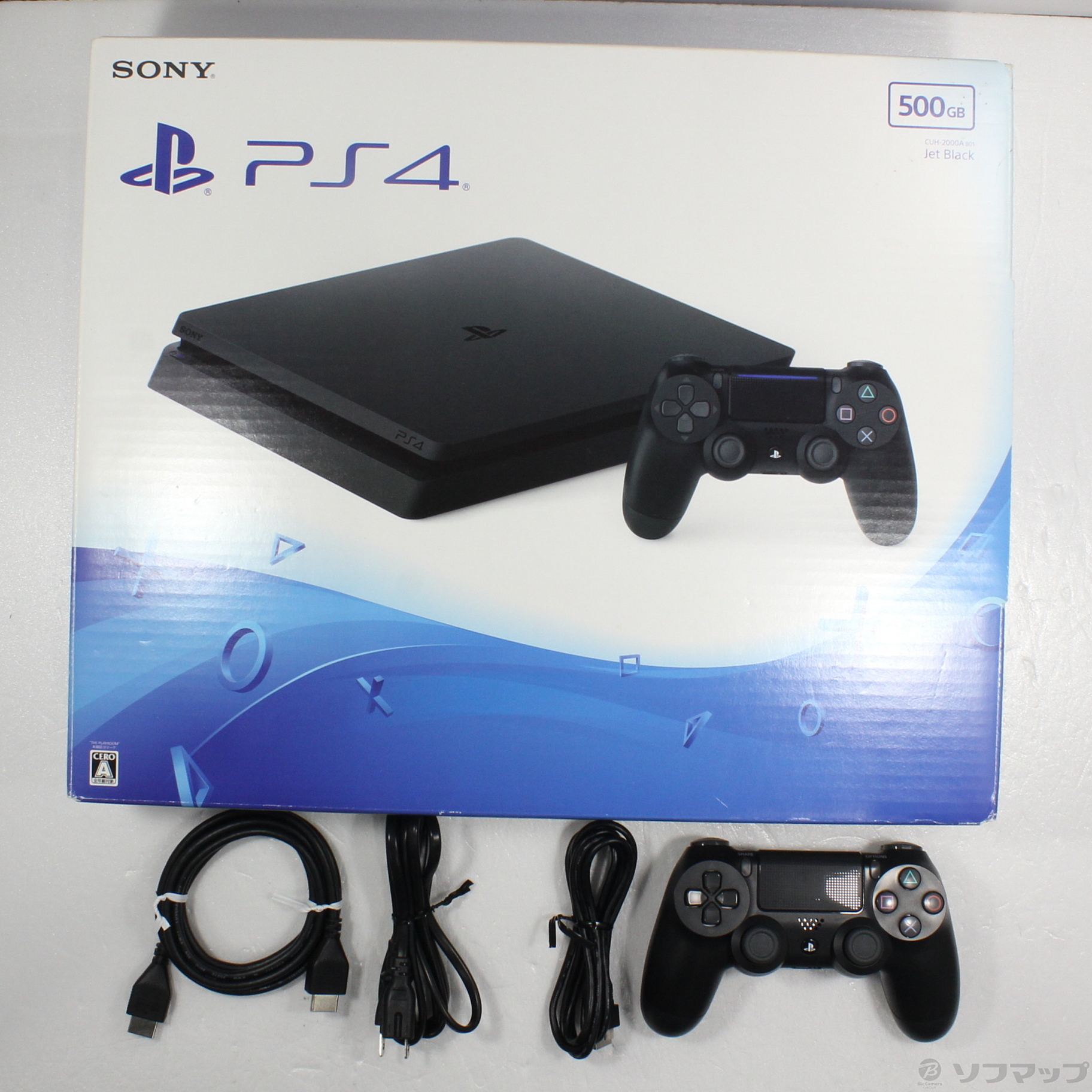 PlayStation®4 ジェット･ブラック 500GB CUH-2000AB