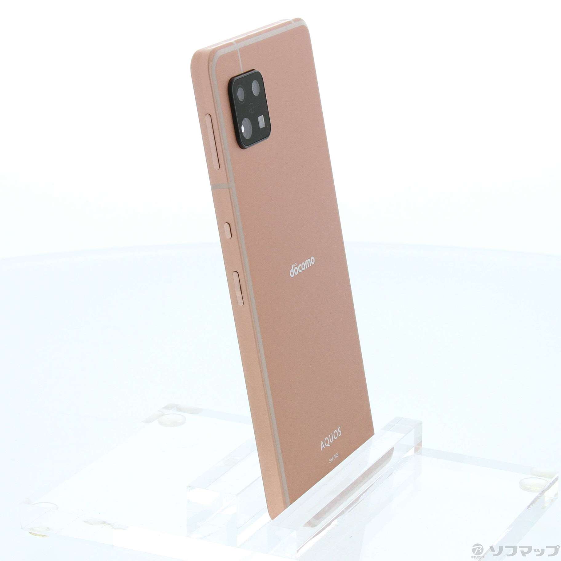 中古】AQUOS sense6 64GB ライトカッパー SH-54B docomoロック解除SIM