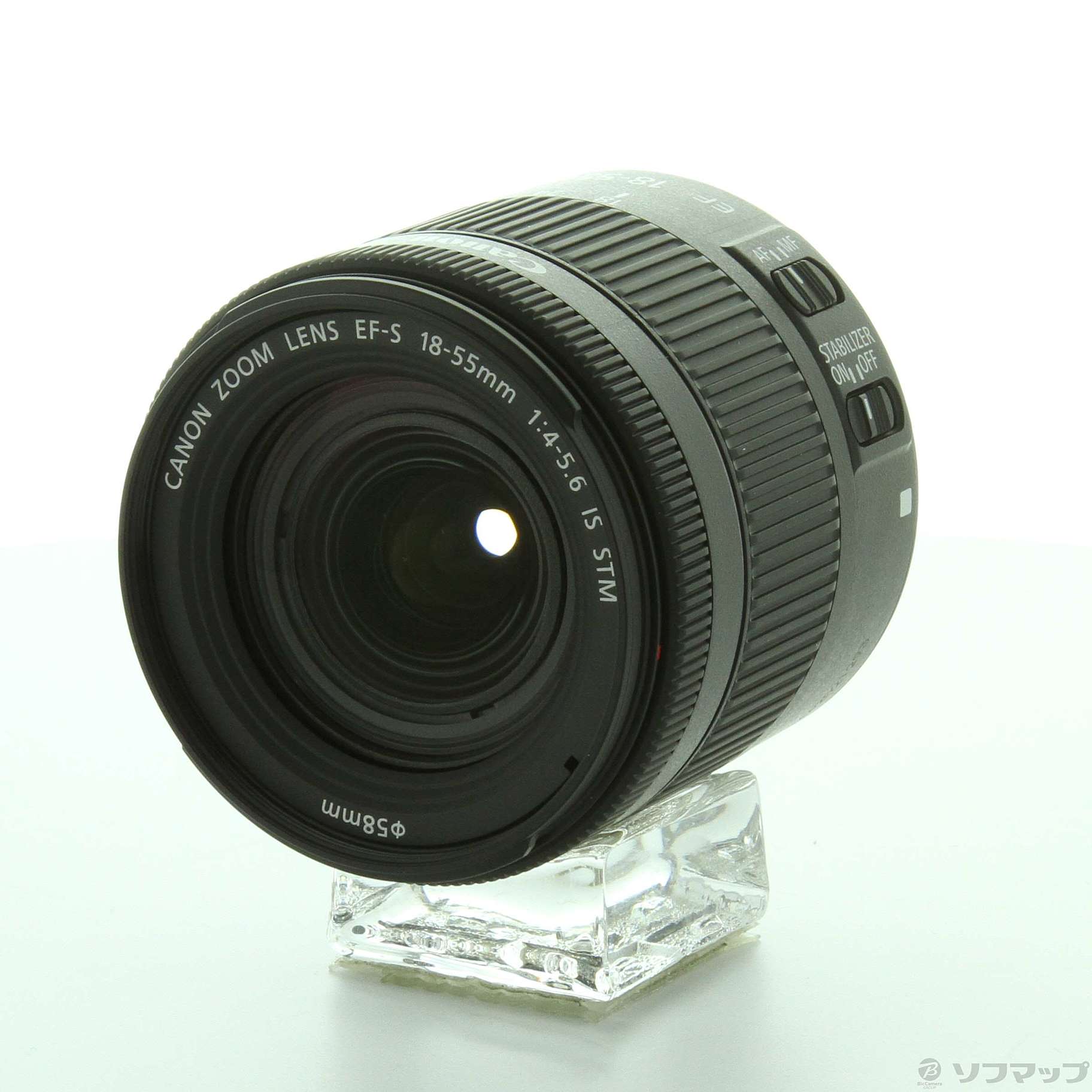 中古】Canon EF-S 18-55mm F4-5.6 IS STM [2133049910110] リコレ！|ビックカメラグループ  ソフマップの中古通販サイト