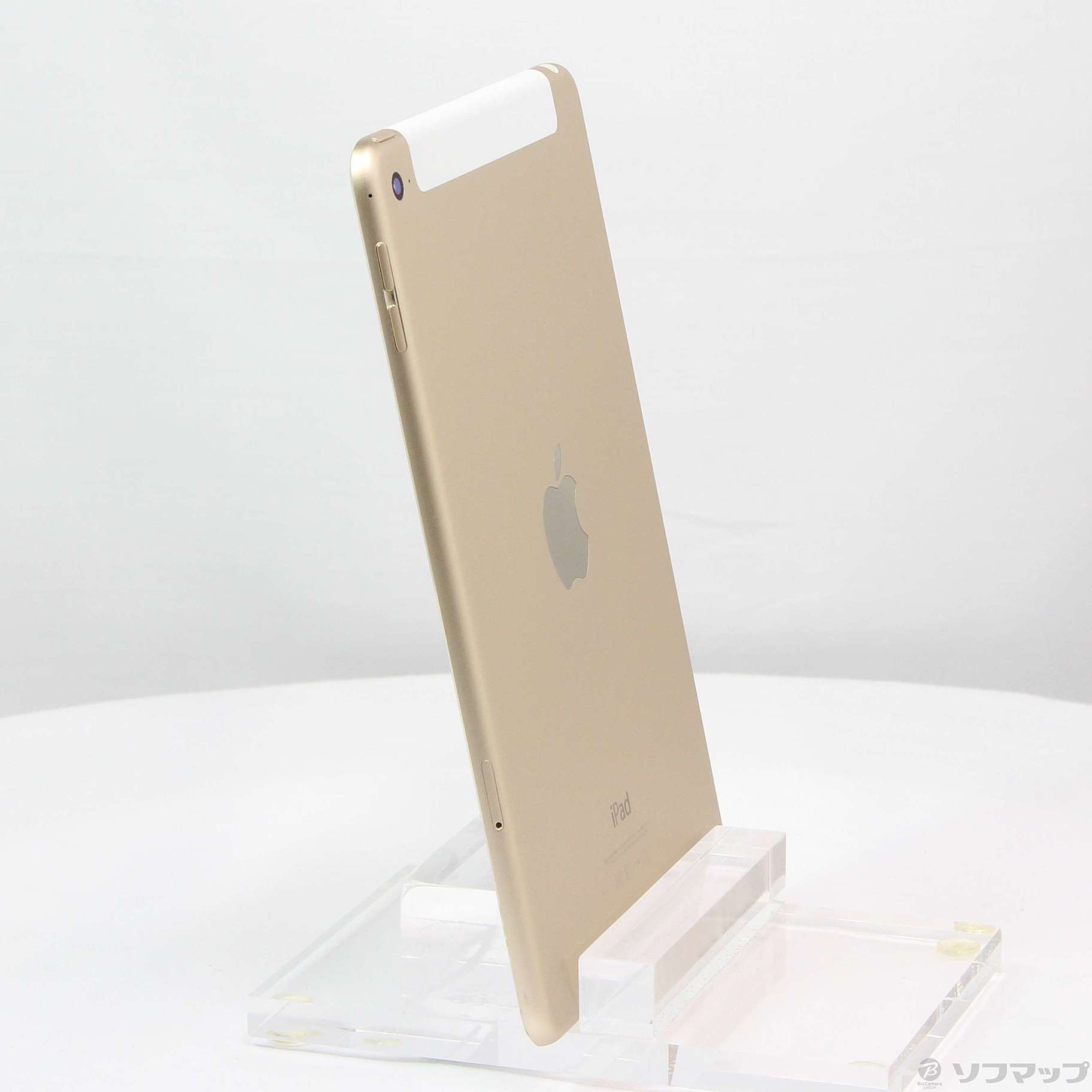 タブレットアップル iPad mini 3 64GB ゴールド Cellular au