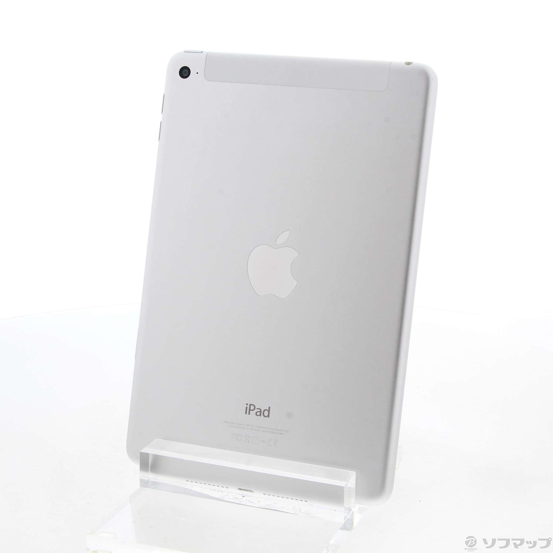 中古】iPad mini 4 16GB シルバー MK702J／A docomoロック解除SIM