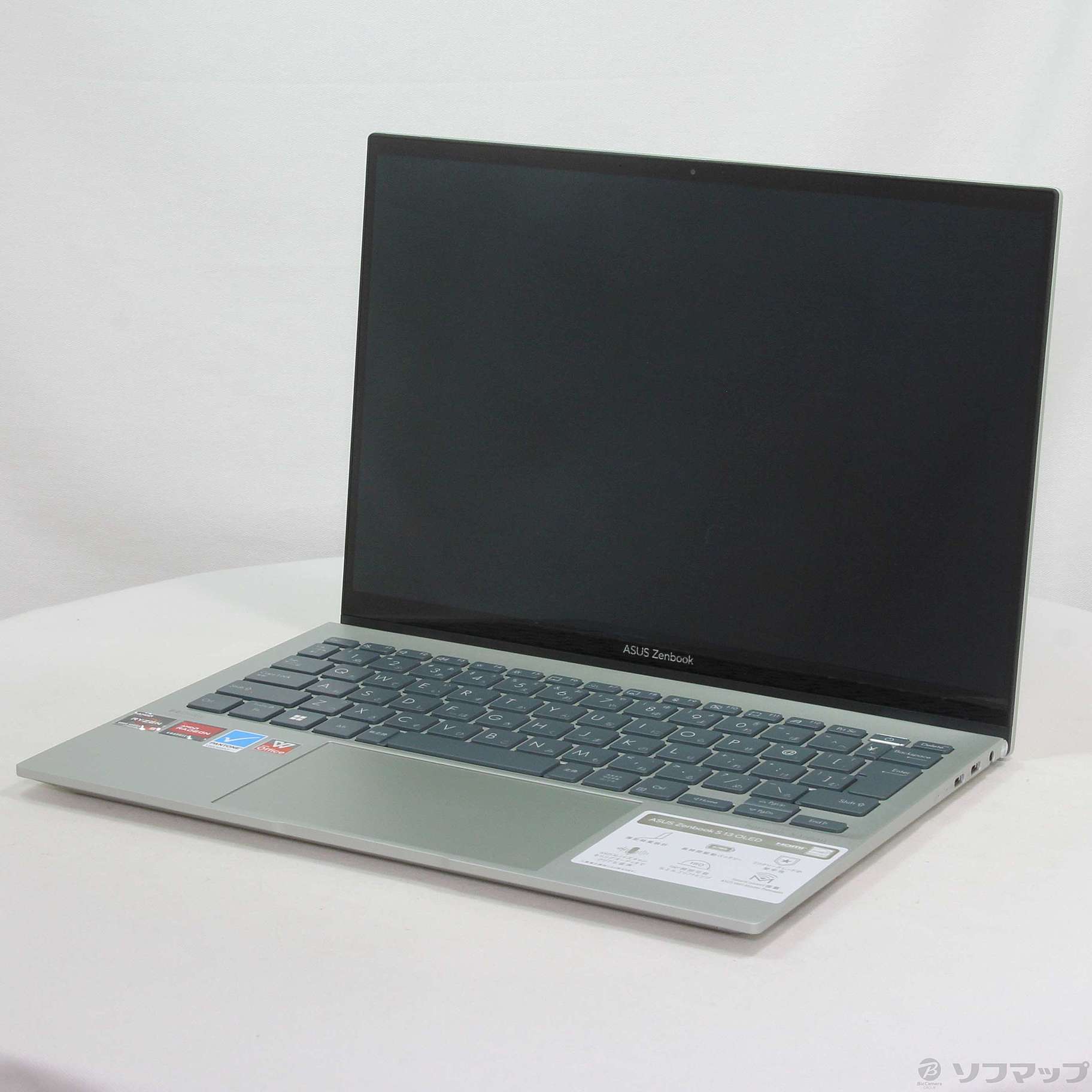 Zenbook S13 OLED アクアセラドン UM5302TA-LX445W Windowsノート本体