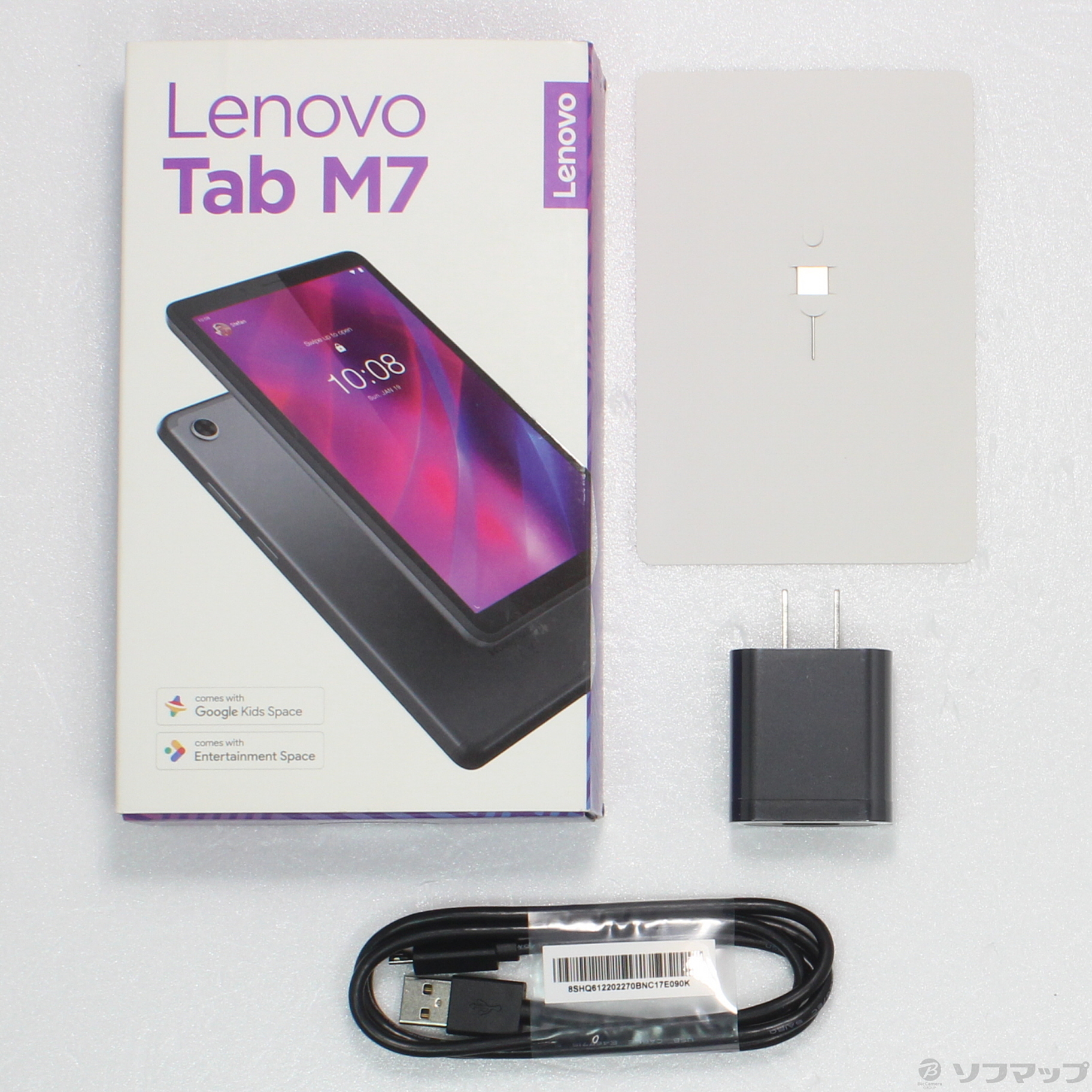 中古】Lenovo Tab M7 3rd Gen 32GB アイアングレー ZA8C0079JP Wi-Fi