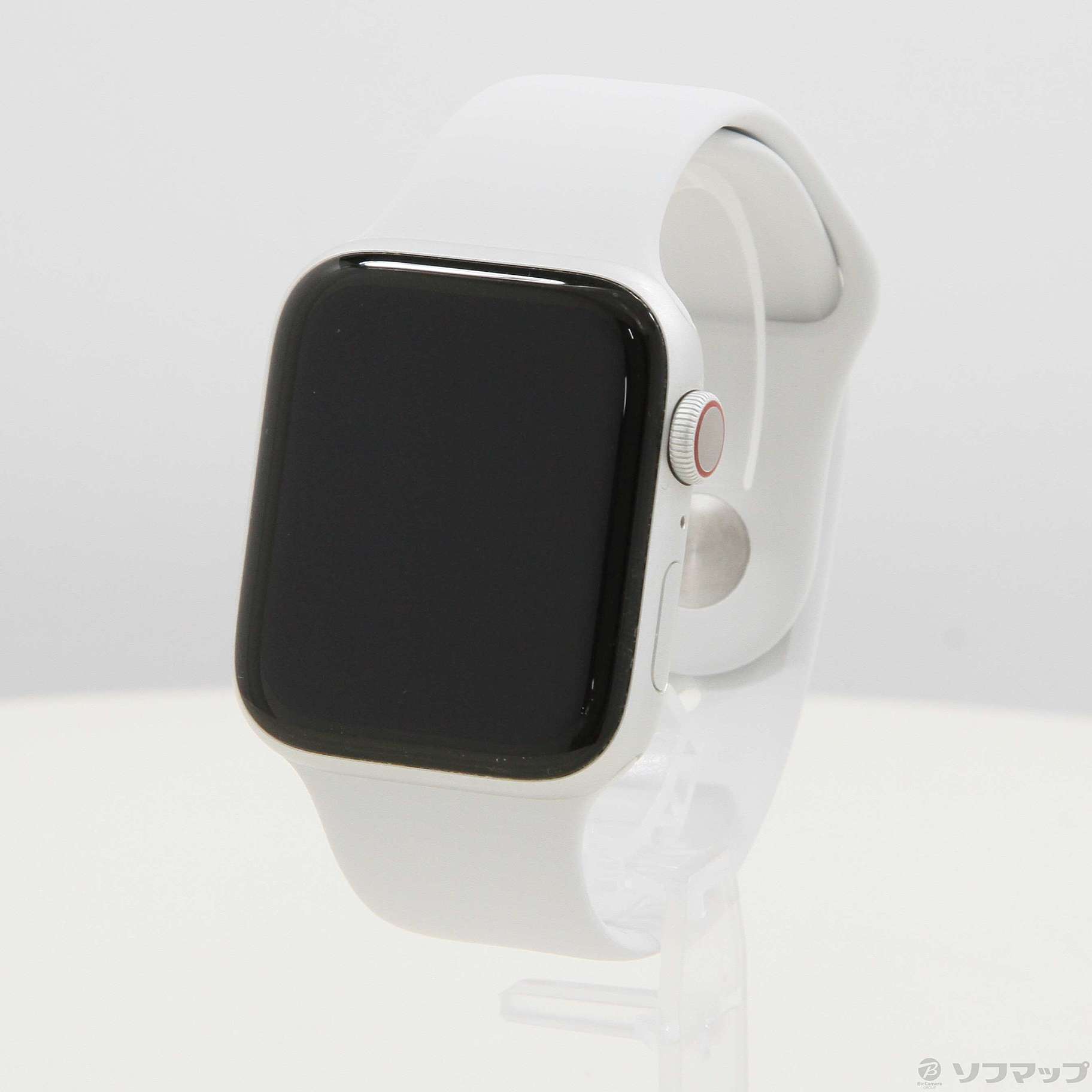 Apple Watch Series 6 GPS + Cellular 44mm シルバーアルミニウムケース ホワイトスポーツバンド