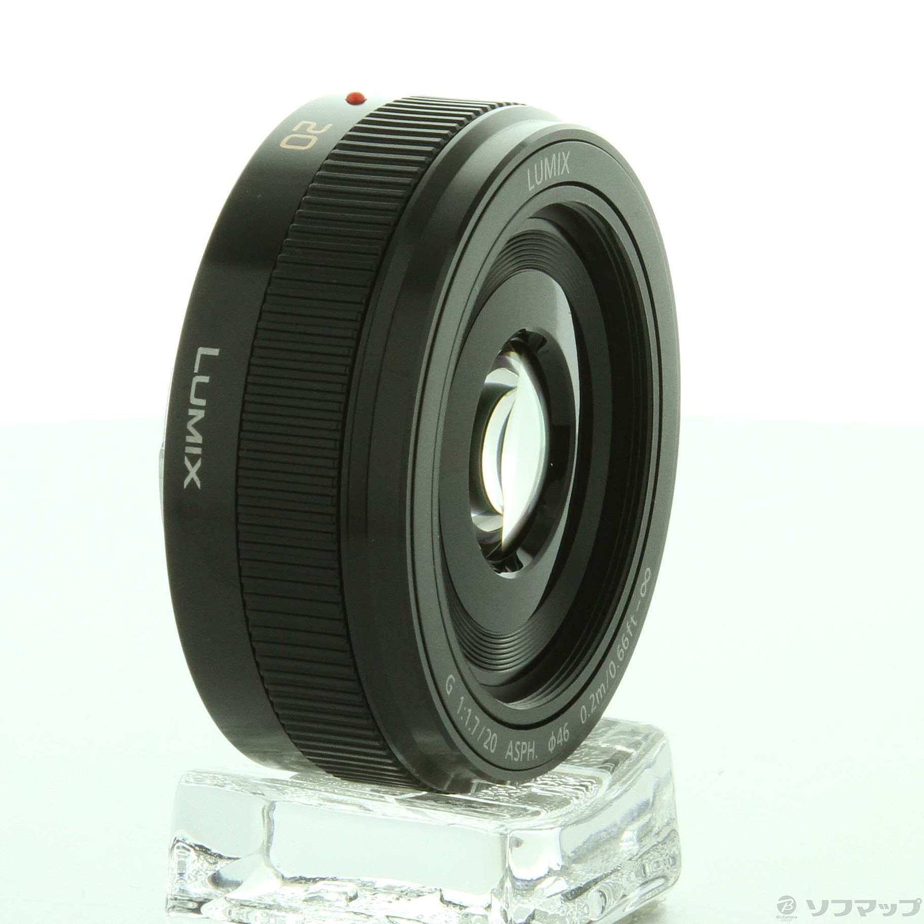 中古】LUMIX G 20mm／F1.7 II ASPH. H-H020A-K ブラック