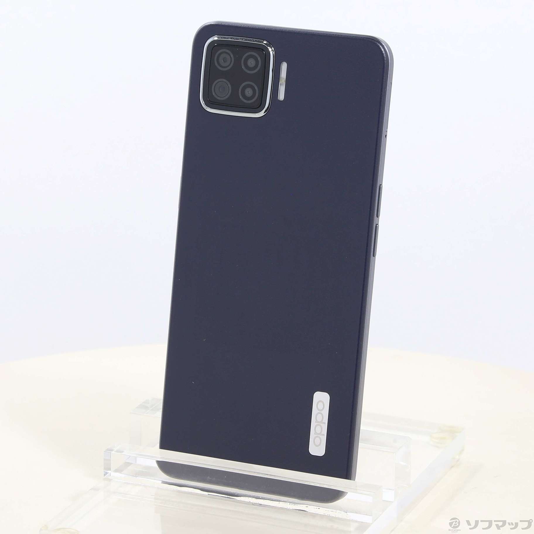 新品　OPPO オッポ A73 ネービーブルー