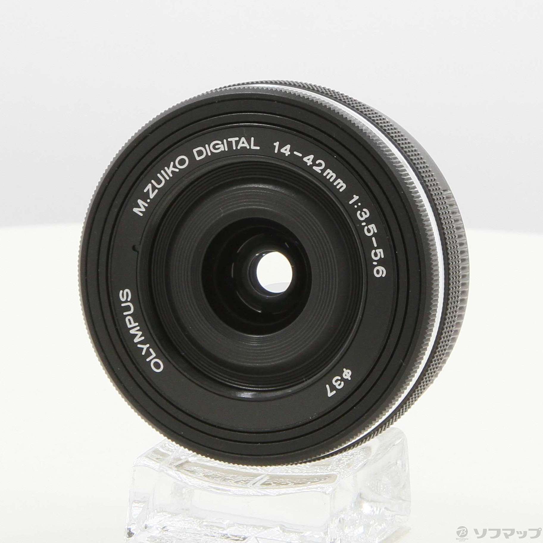 中古品〕 M.ZUIKO DIGITAL 14-42mm F3.5-5.6 EZ (レンズ／ブラック