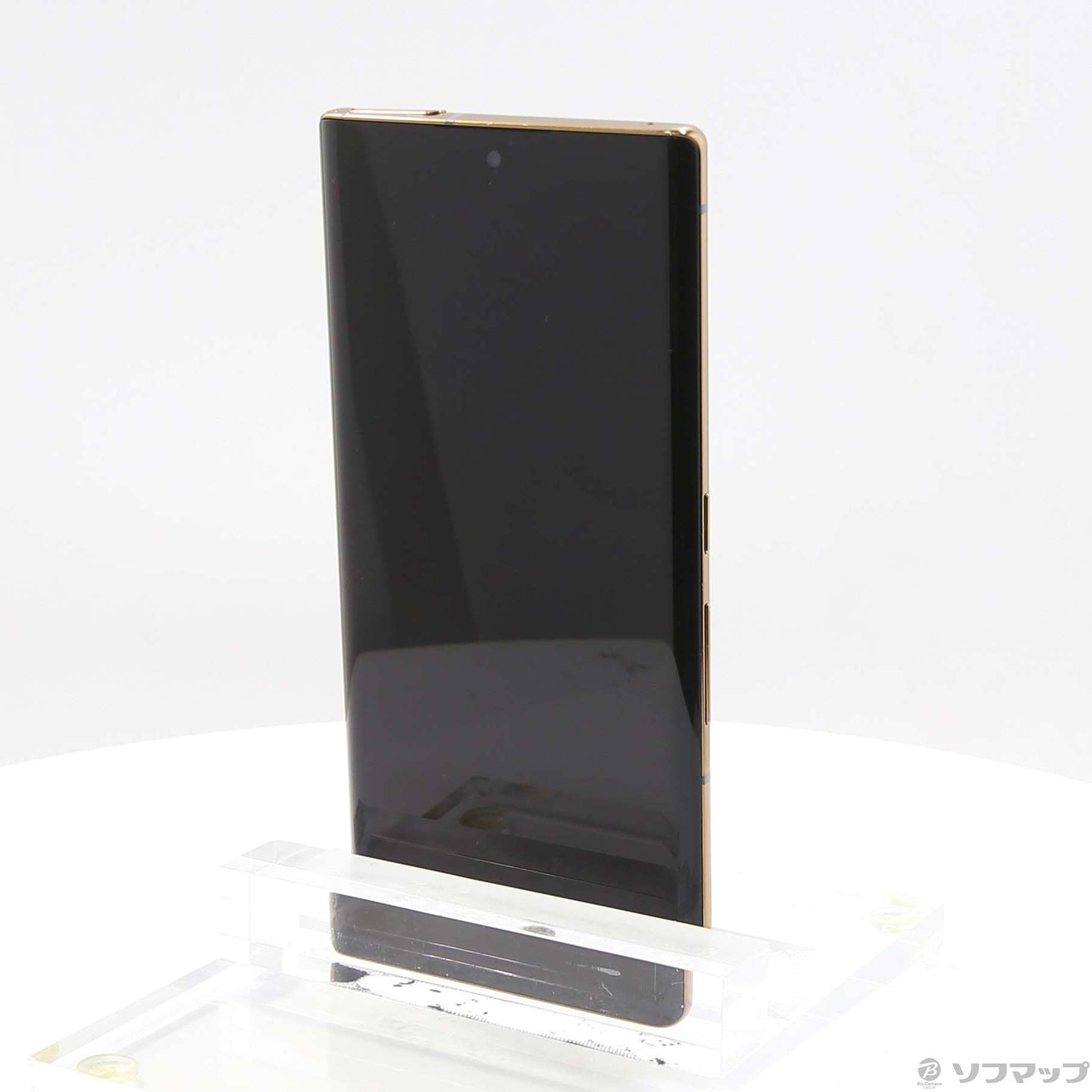 【中古】arrows NX9 128GB ゴールド F-52A docomoロック解除SIM