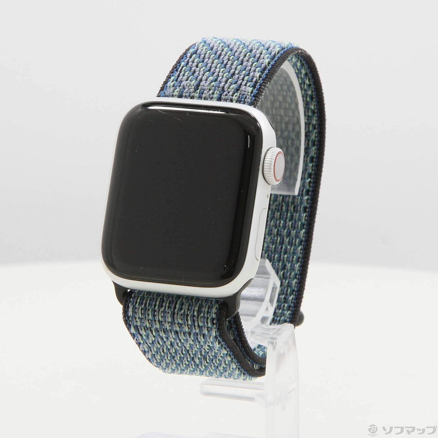 中古】Apple Watch Series 5 Nike GPS + Cellular 40mm シルバー